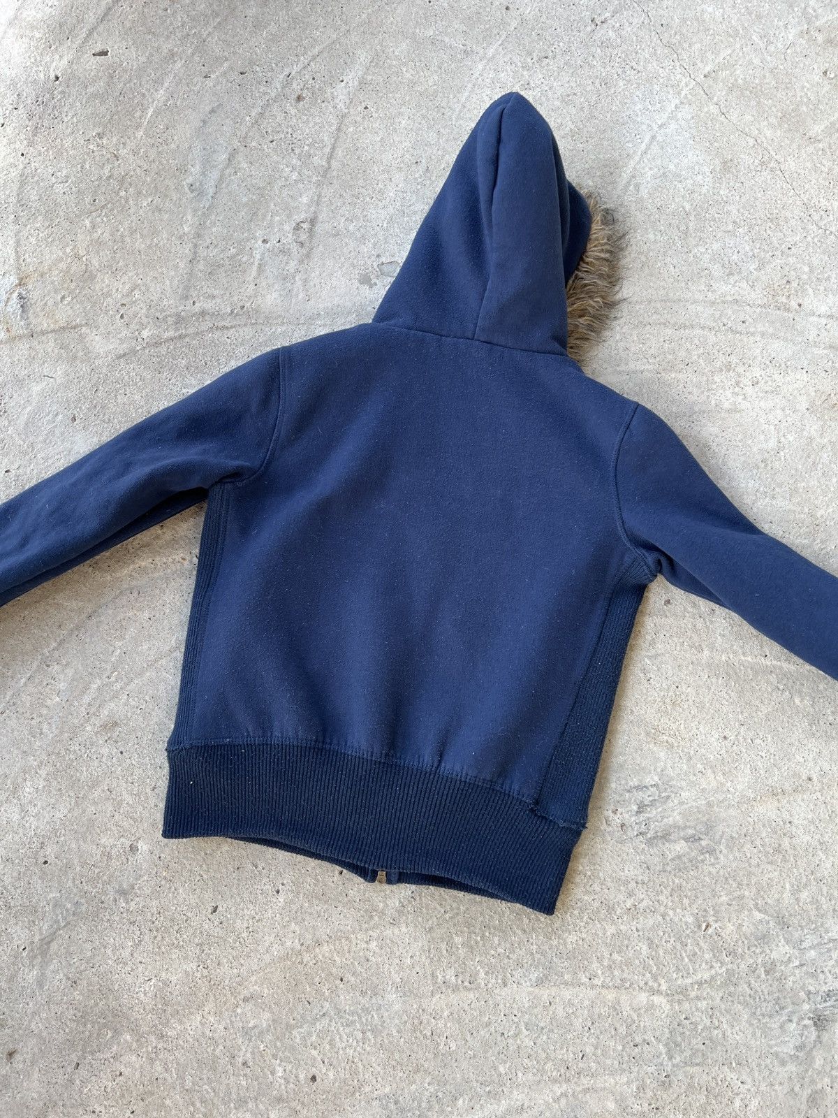 Abercrombie & Fitch Vintage Abercrombie & Fitch Faux Fur Zip Hoodie Size XS / US 0-2 / IT 36-38 - 7 Thumbnail