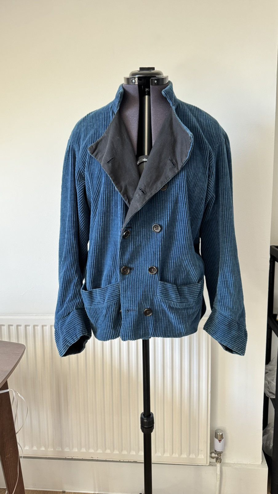 Vivienne Westwood Vivienne Westwood Anglomania Blue Corduroy Jacket Size US M / EU 48-50 / 2 - 1 Thumbnail