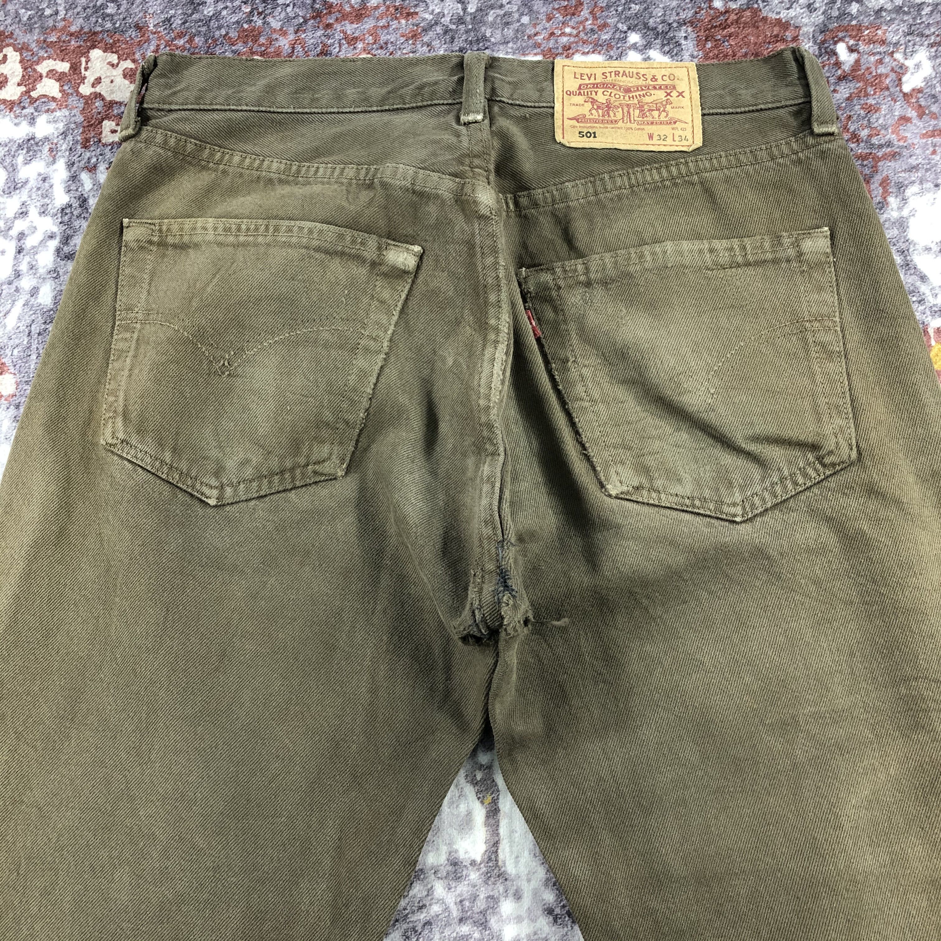 Levi's × Vintage Vintage 90s Levis 501 Jeans-JM2347 Size US 31 - 5 Thumbnail