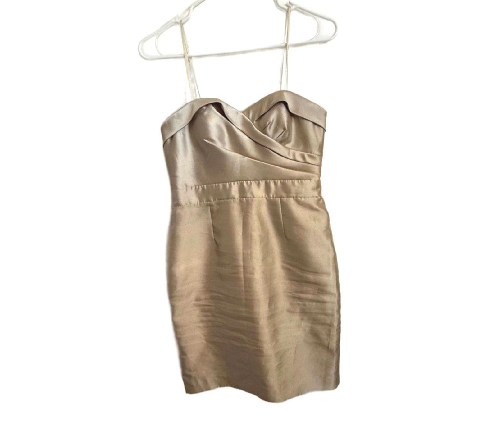 Other Adrianna Papell Strapless Satin Dress Size 4P Size S / US 4 / IT 40 - 1 Thumbnail