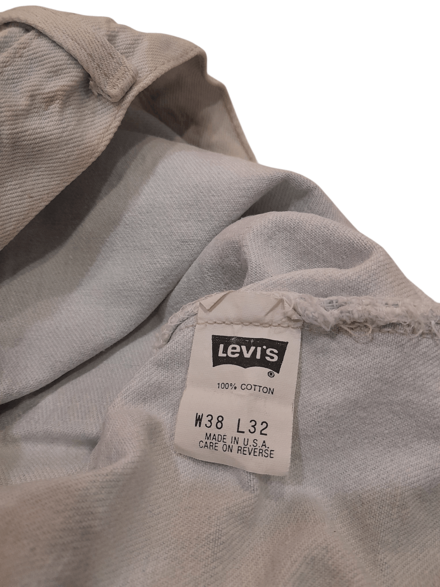 Levi's 90s Levis 501 Denim USA (F477) Waist 36 Size US 36 / EU 52 - 8 Thumbnail