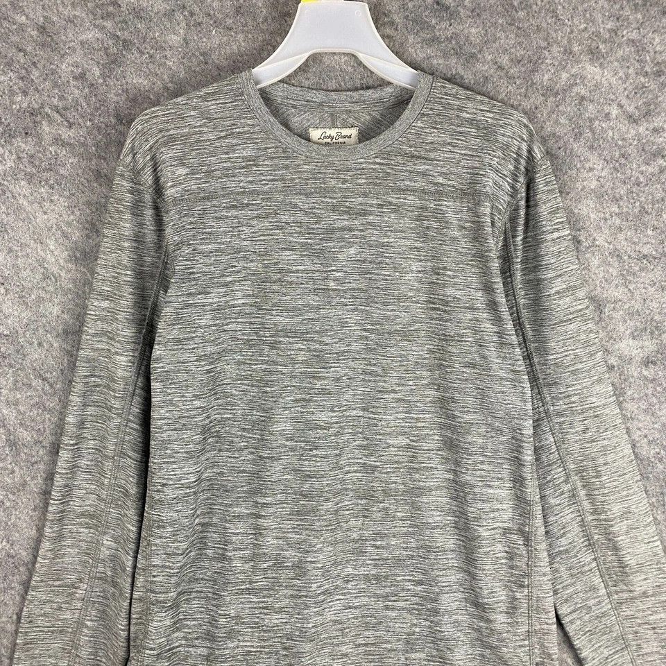 Lucky Brand Lucky Brand T-Shirt Medium Long Sleeve Men's Grey Label M Size US M / EU 48-50 / 2 - 2 Thumbnail