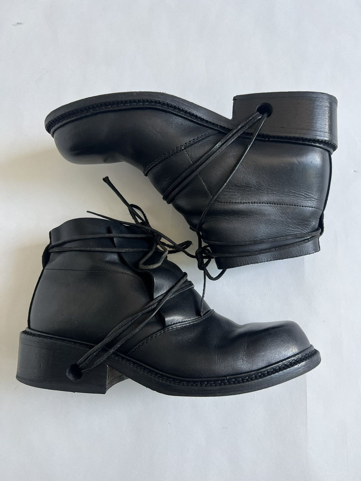 Dirk Bikkembergs Dirk Bikkembergs black boots fall 1994 - with original box Size US 9 / EU 42 - 13 Thumbnail