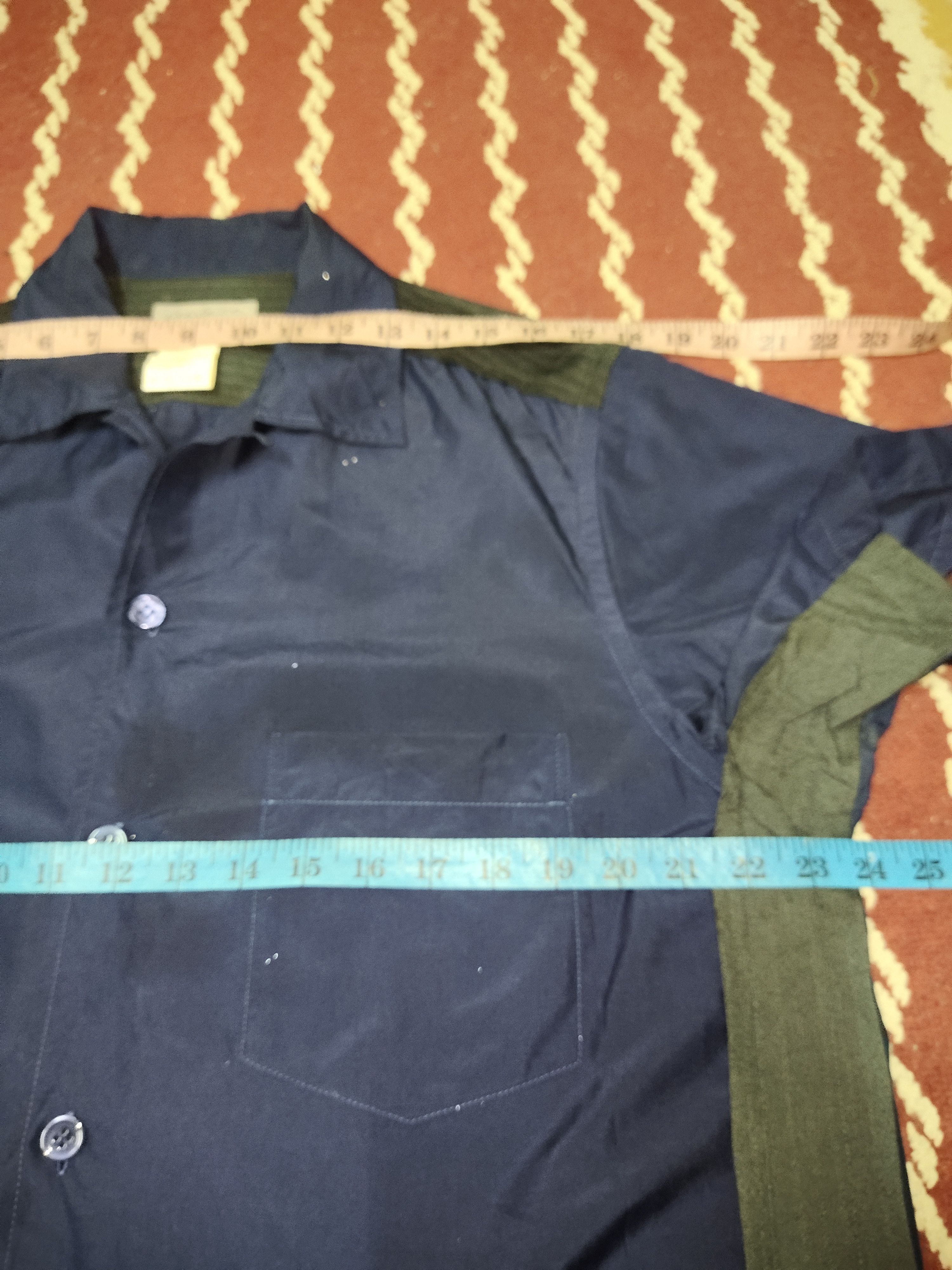 Vintage × Yohji Yamamoto Rare Yohji Yamamoto Pour Homme 100% Rayon Shirt Button Up Size US L / EU 52-54 / 3 - 8 Thumbnail