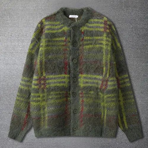 Japanese Brand Fashion Tie-dye Knitted Cardigan Sweater Size US XL / EU 56 / 4 - 4 Thumbnail