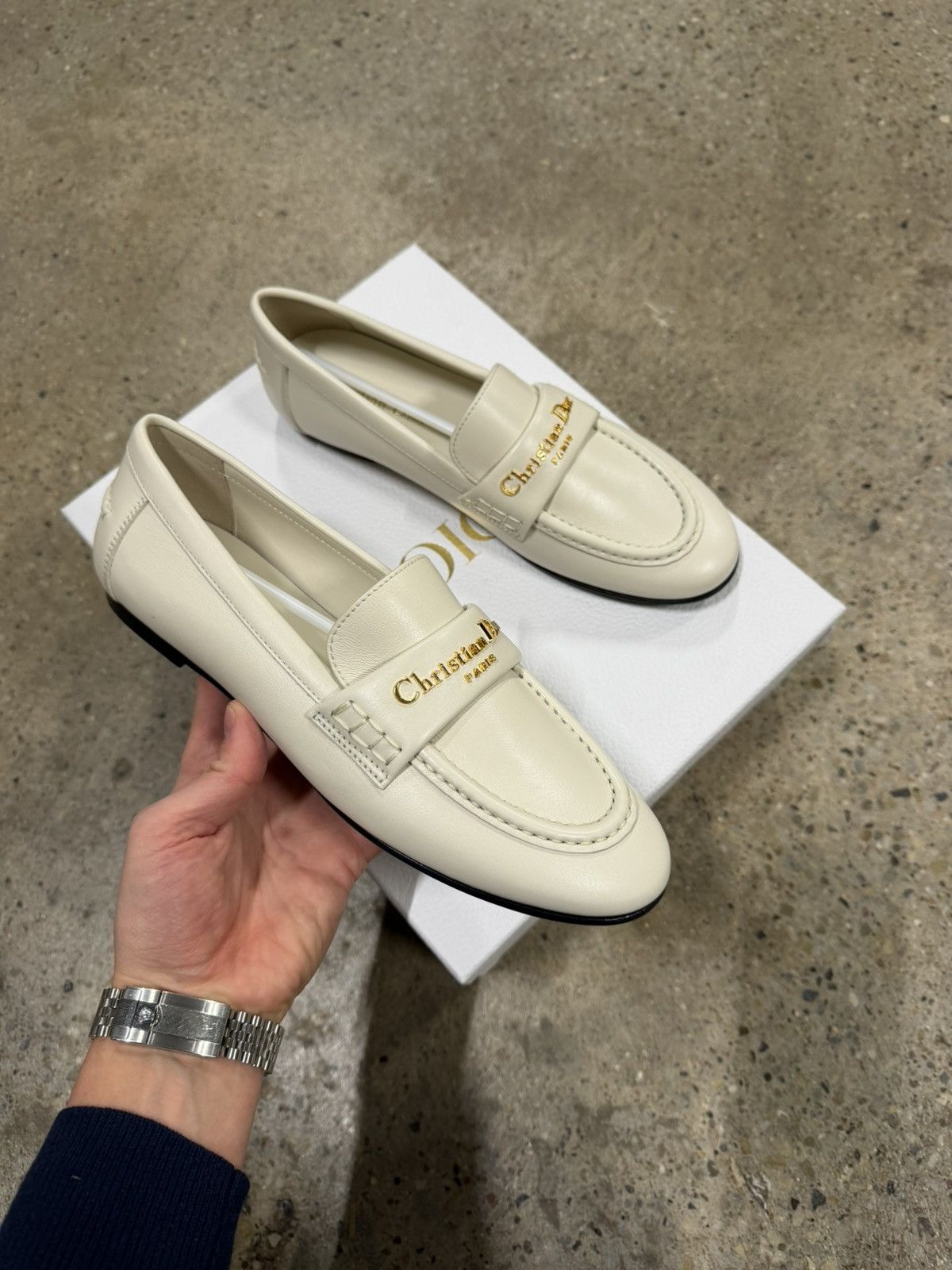 Dior Boy Leather Loafer NEW 1300$