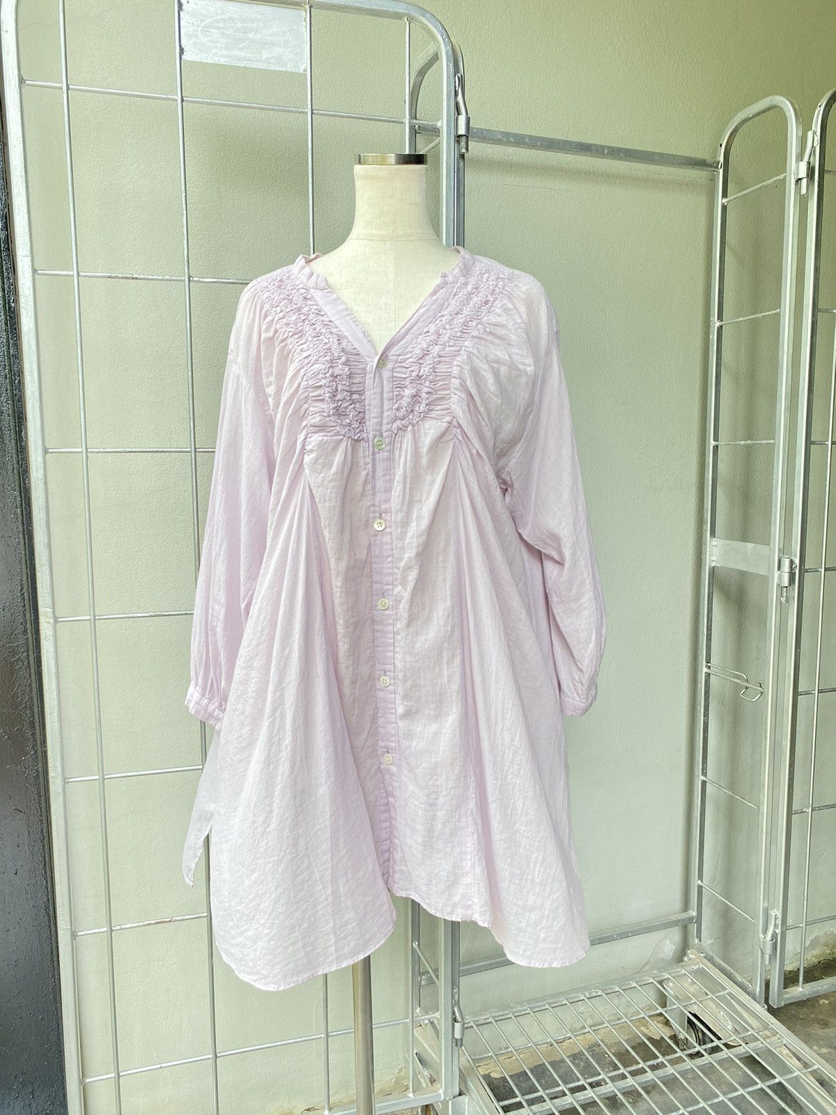 Issey Miyake Plantation light purple blouse Size ONE SIZE - 1 Thumbnail