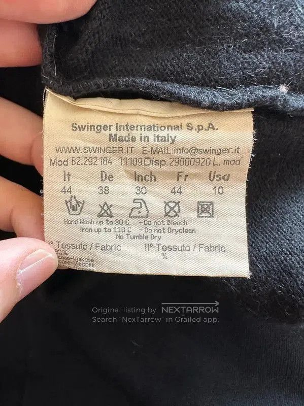 Fendi Fendi Black Wool Knit Pullover Sweater . Size XL / US 12-14 / IT 48-50 - 6 Thumbnail