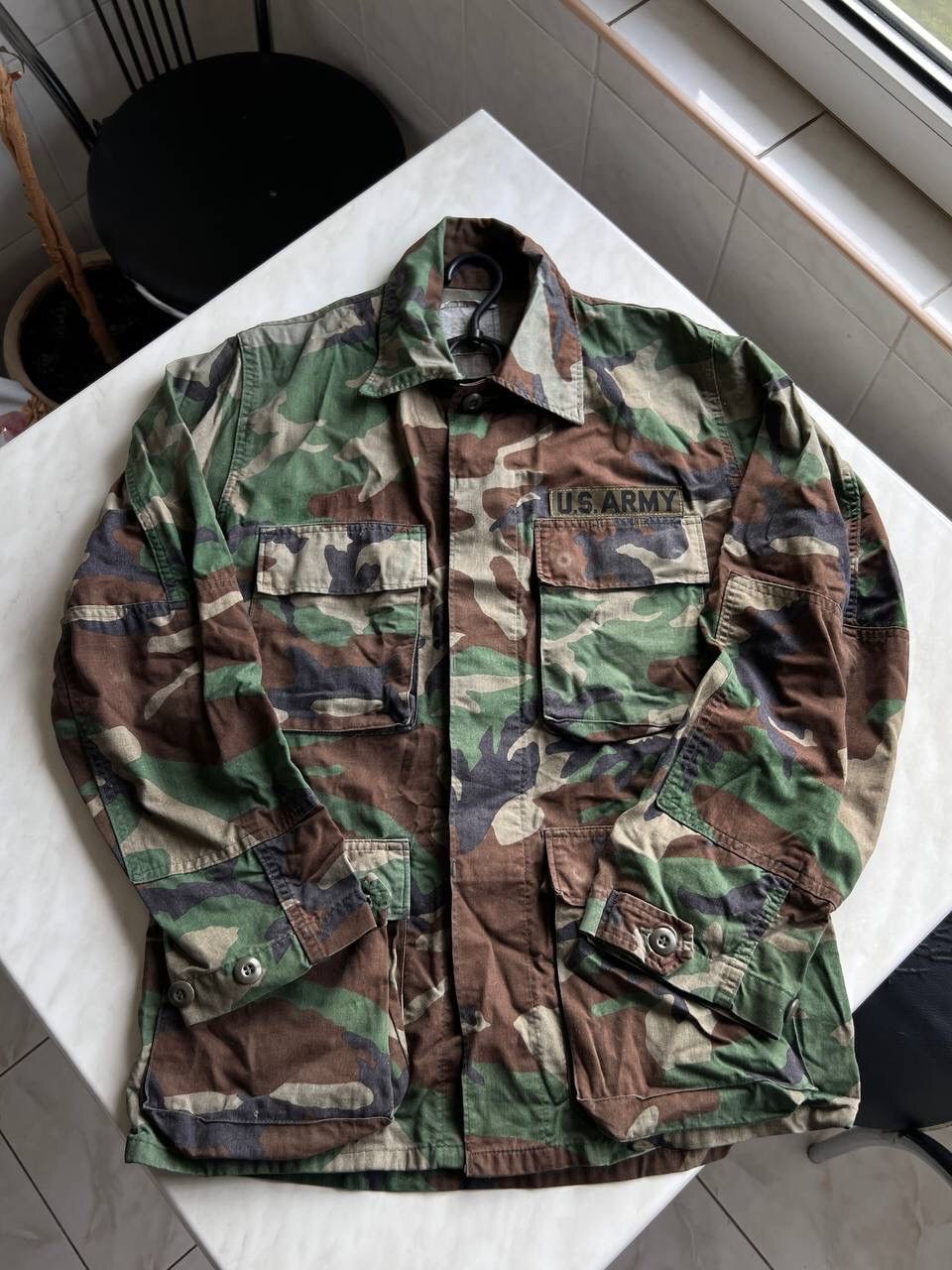 Vintage Vintage Camo US Army Jacket 90s Military Multi Pockets Cargo Size US S / EU 44-46 / 1 - 1 Thumbnail
