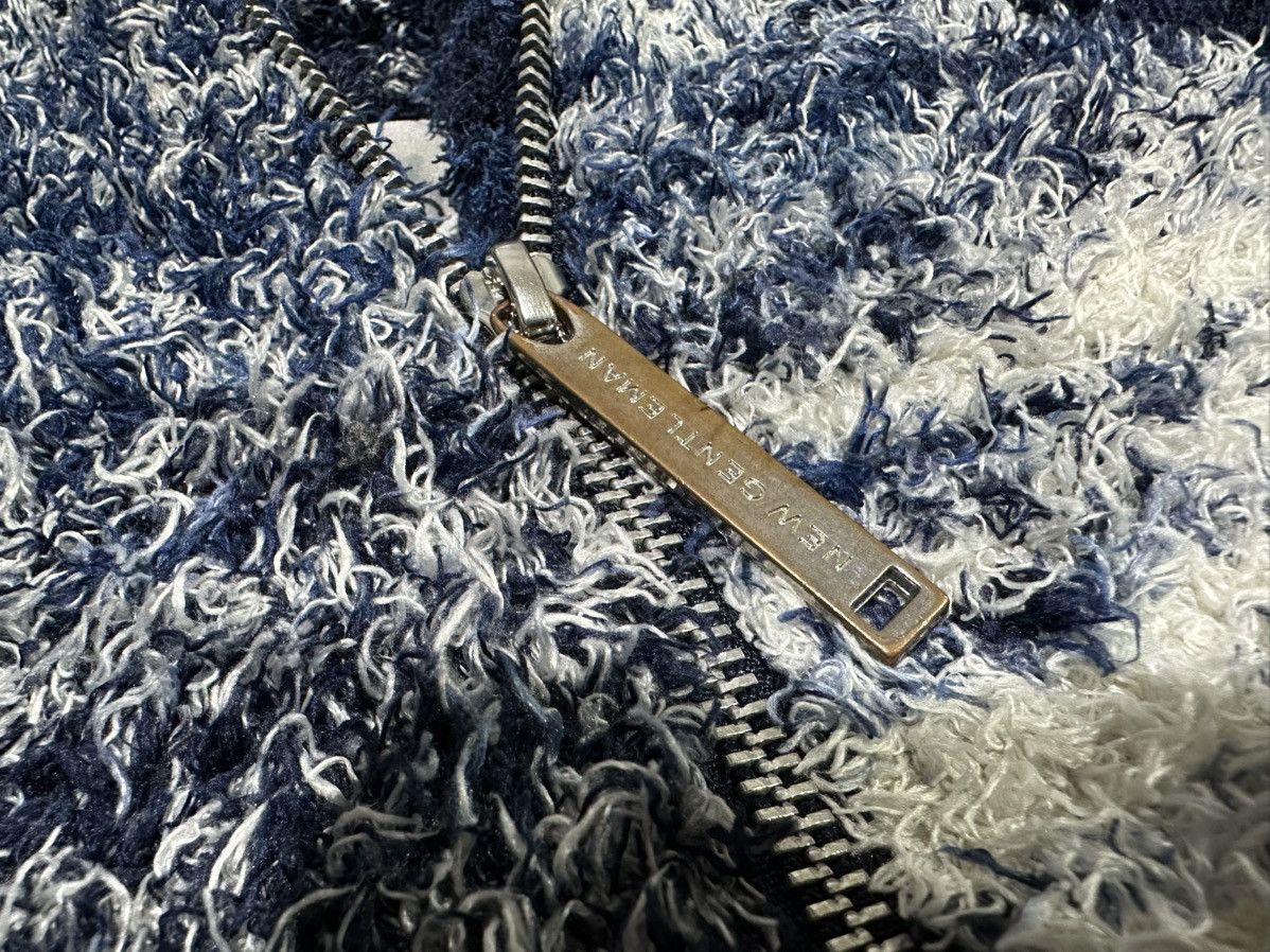 BUFFALO BOBS 🔥Y2K Buffalo Bobs Gradient Boa Knit Hoodie Full Zip Size US M / EU 48-50 / 2 - 6 Thumbnail