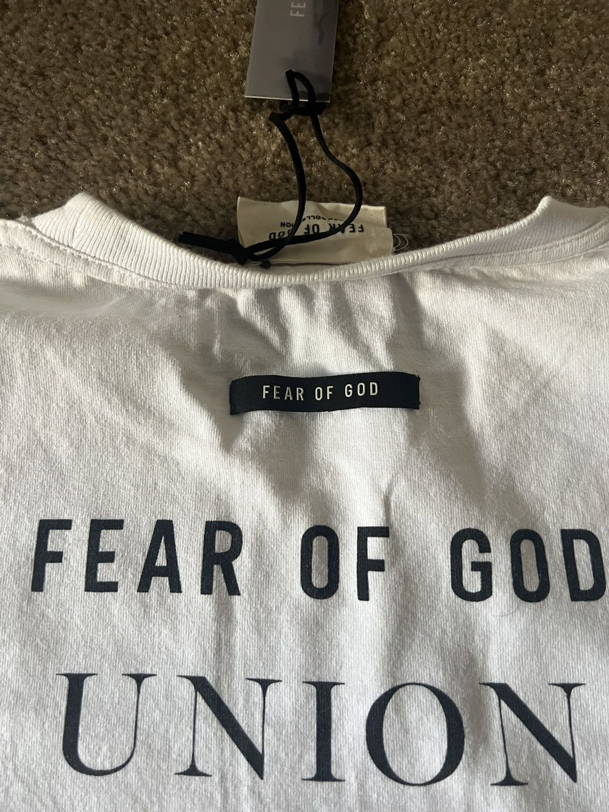 Fear of God Fear of God GF George Floyd Tee Shirt Oversized M Medium T Size US M / EU 48-50 / 2 - 6 Thumbnail