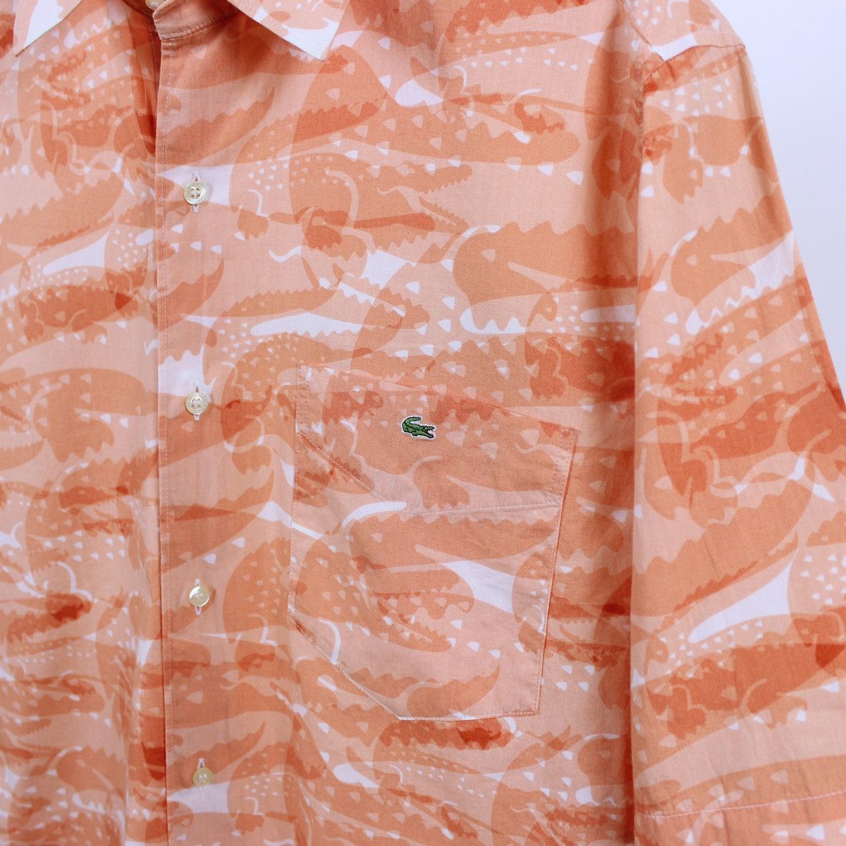 Lacoste Vintage Lacoste Short Sleeve Shirt Size US M / EU 48-50 / 2 - 4 Thumbnail