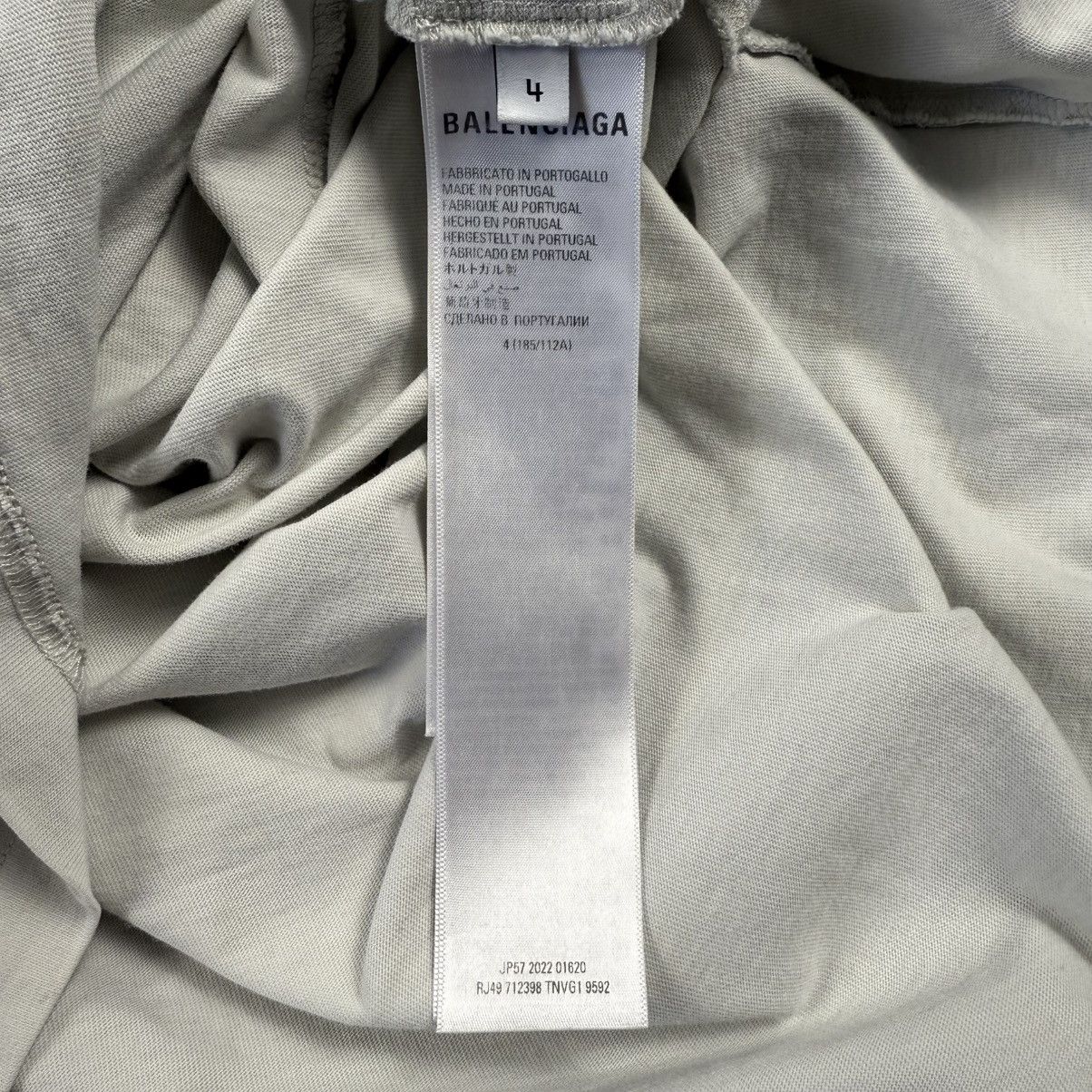 Balenciaga Balenciaga Gaffer Tapped Political Logo T-Shirt Size US XL / EU 56 / 4 - 8 Thumbnail