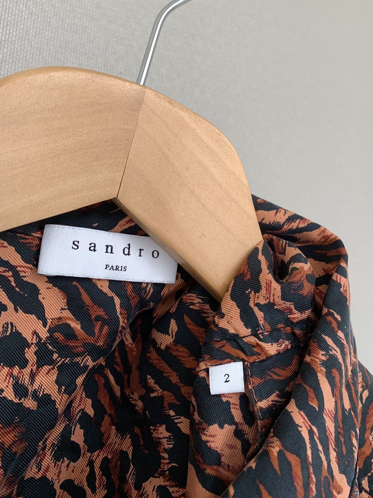 Sandro Sandro Paris Women’s Shirt Size 2 Size L / US 10 / IT 46 - 5 Thumbnail