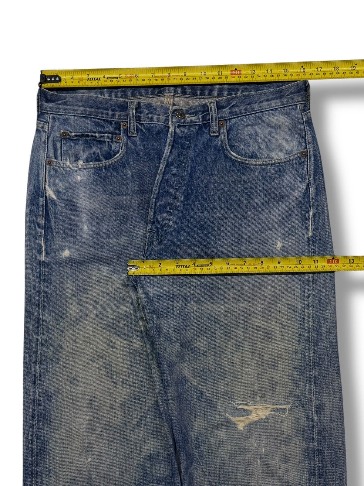 Levi's Vintage Clothing Vintage Levi’s LVC 66501-0116 | Big E Selvedge Denim Jeans Size US 32 / EU 48 - 20 Thumbnail