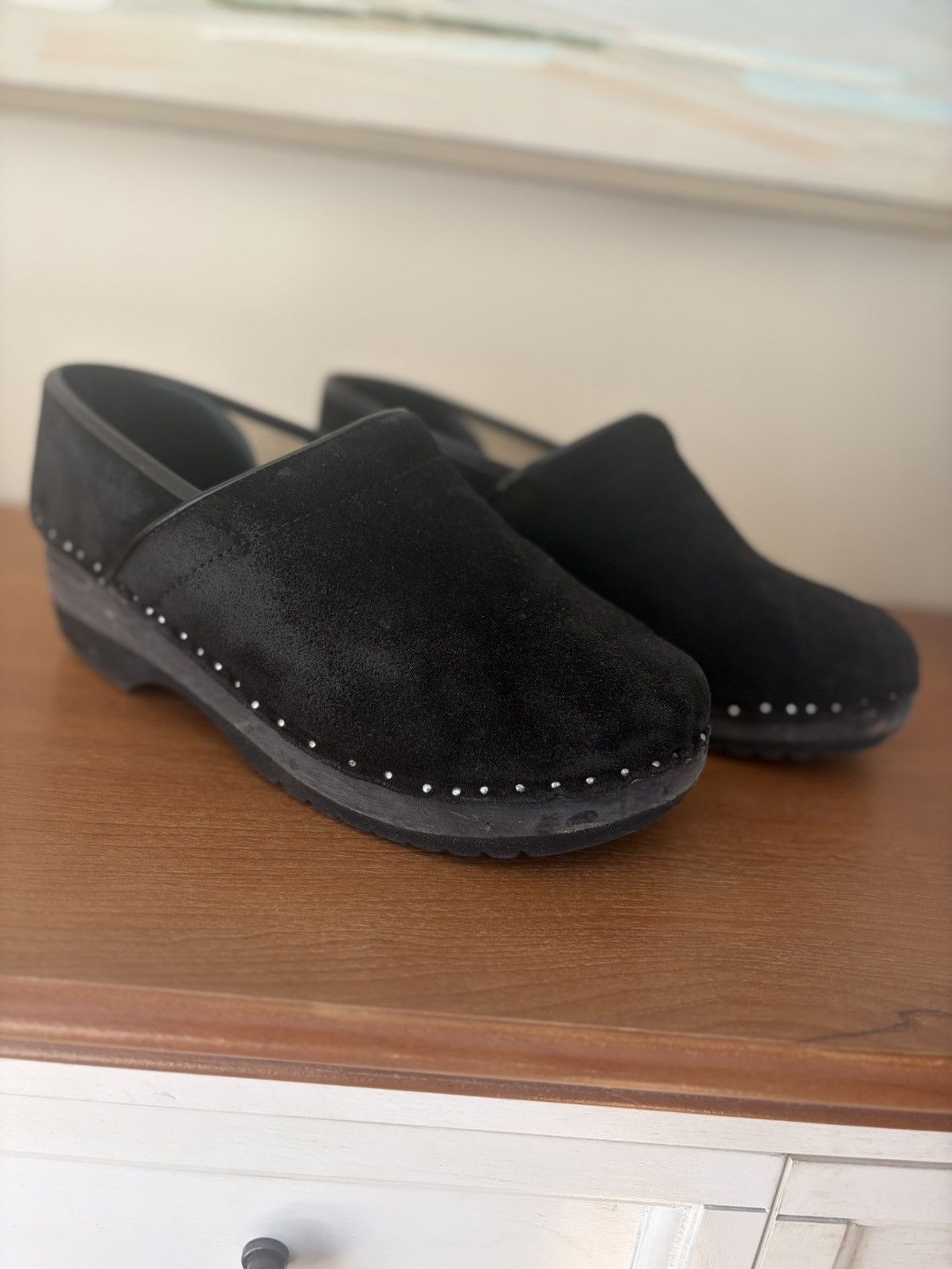 Needles Needles x Troentrop Suede Clogs Size US 12 / EU 45 - 1 Thumbnail