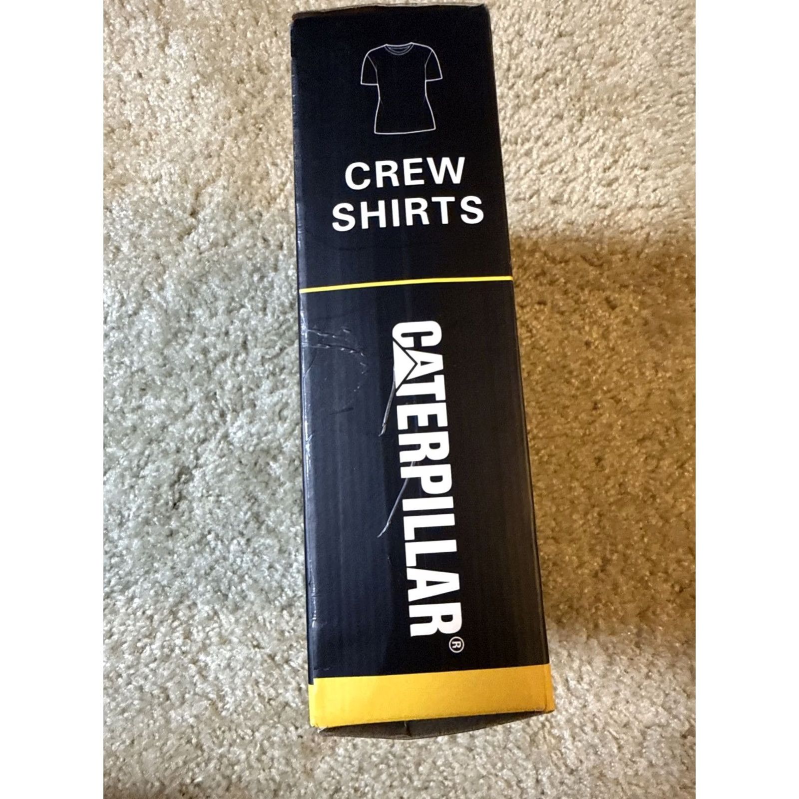 Caterpillar CATERPILLAR Medium White 4 Pack Athletic Crew Neck T-shirts Men Size US M / EU 48-50 / 2 - 4 Thumbnail