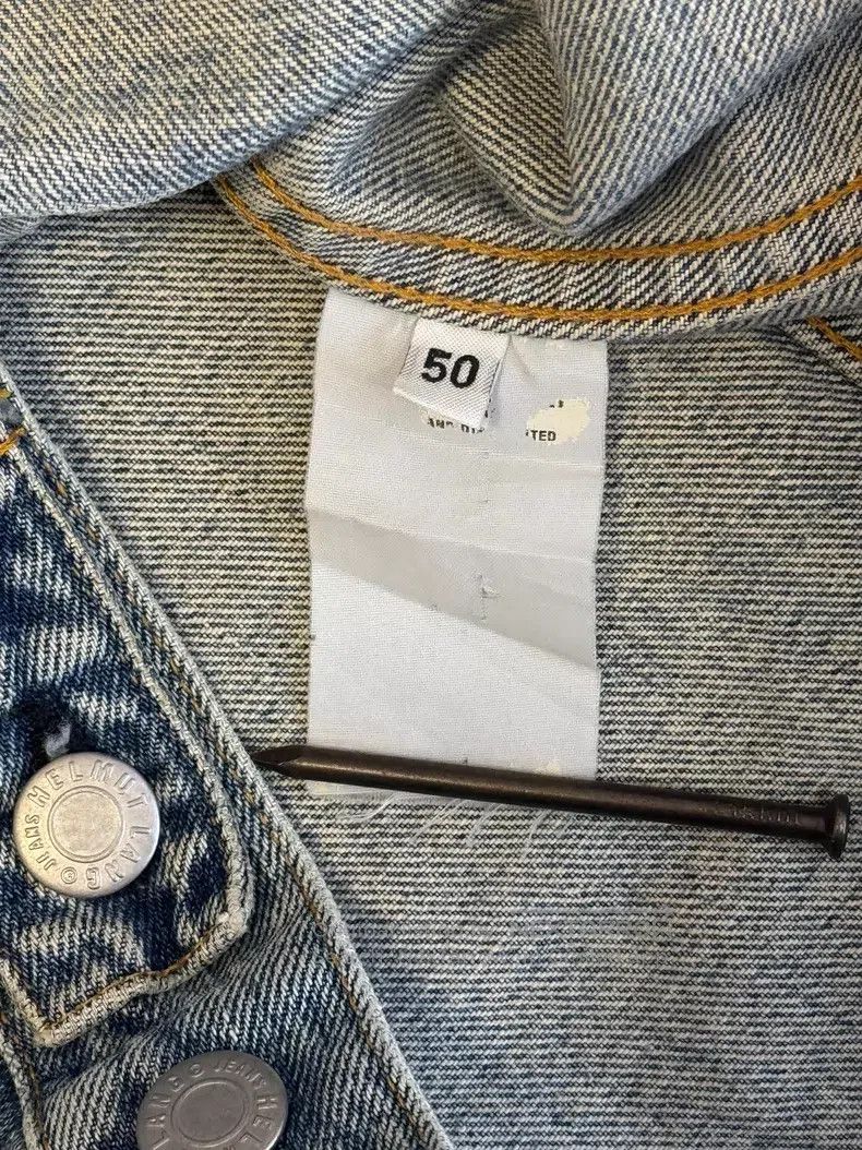 Helmut Lang Helmut Lang Single Pocket Denim Jacket Size US M / EU 48-50 / 2 - 8 Thumbnail