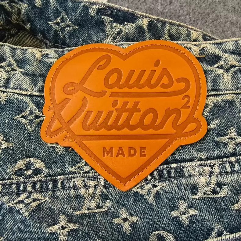 Louis Vuitton Louis Vuitton Nigo Deconstructed Denim Pants-2506 Size US 34 / EU 50 - 4 Thumbnail