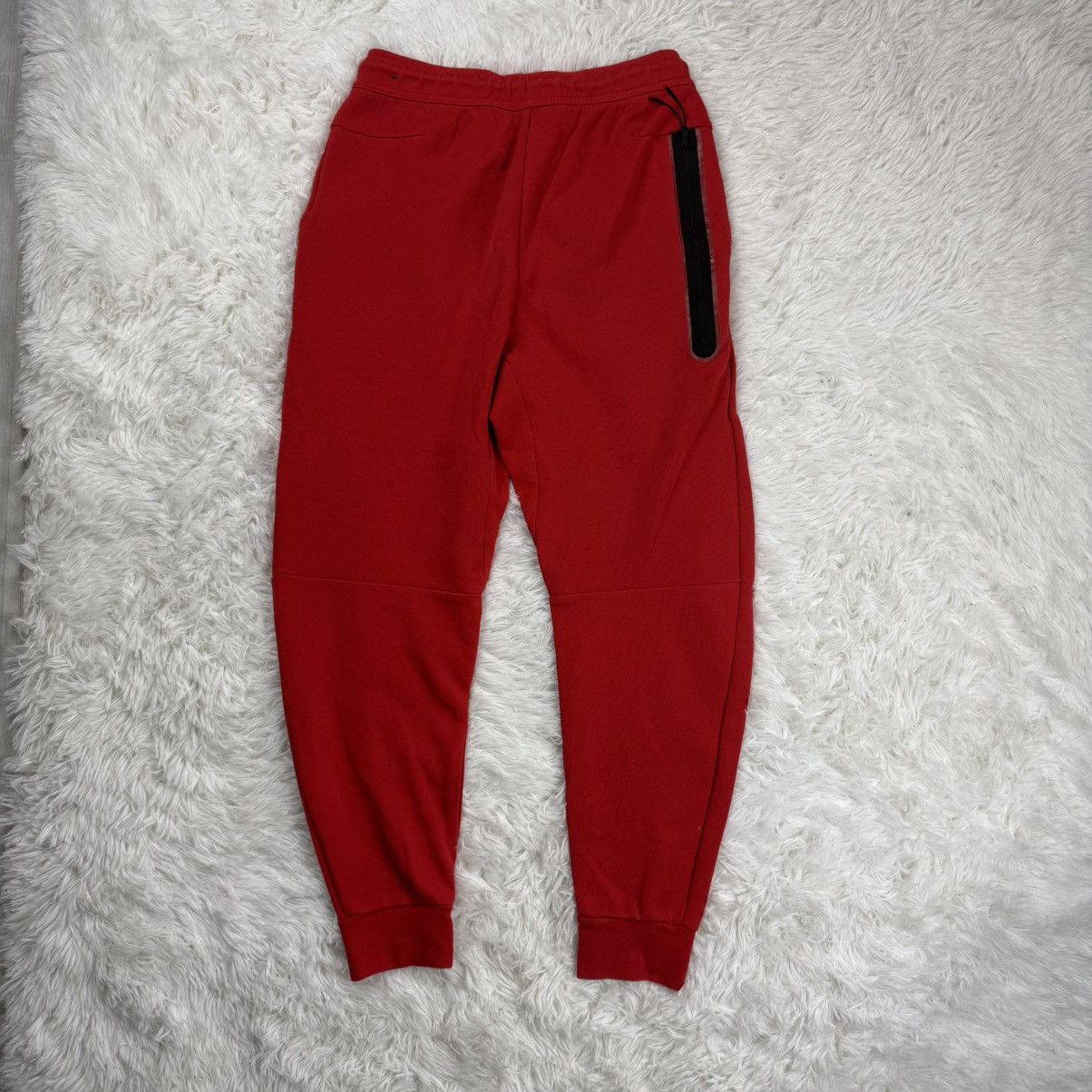 Nike ❤️Nike Red Tech Fleece Pants S/30 Streetwear Drill Y2K Size US 30 / EU 46 - 10 Thumbnail