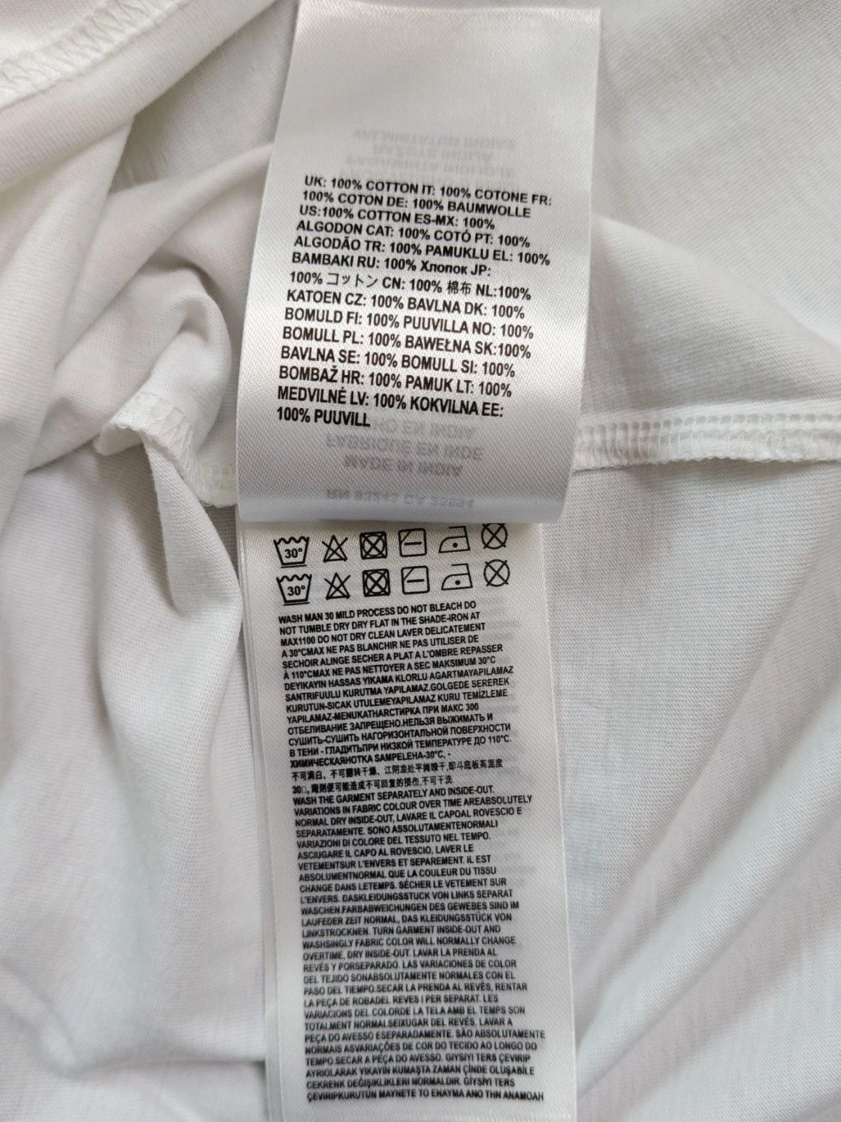 Diesel DIESEL White T-Shirt With Logo Patch FTP 4113 Size US XXL / EU 58 / 5 - 7 Thumbnail