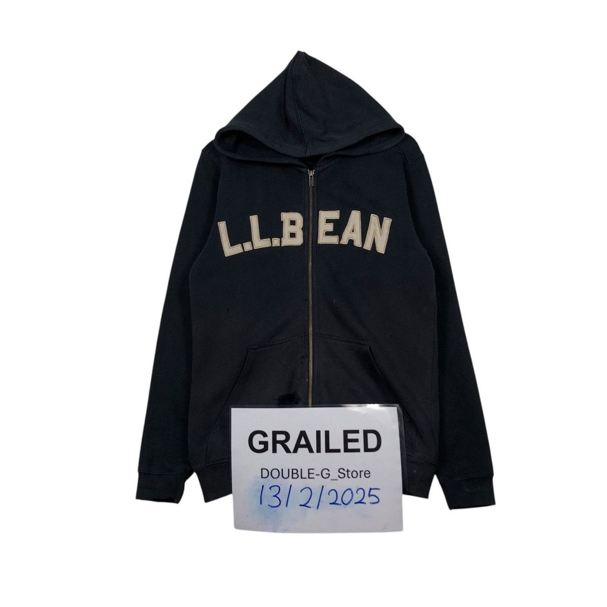 Japanese Brand Vintage L.L.Bean Zip Hoodie — Rugged Outdoor Grail Size US S / EU 44-46 / 1 - 1 Thumbnail