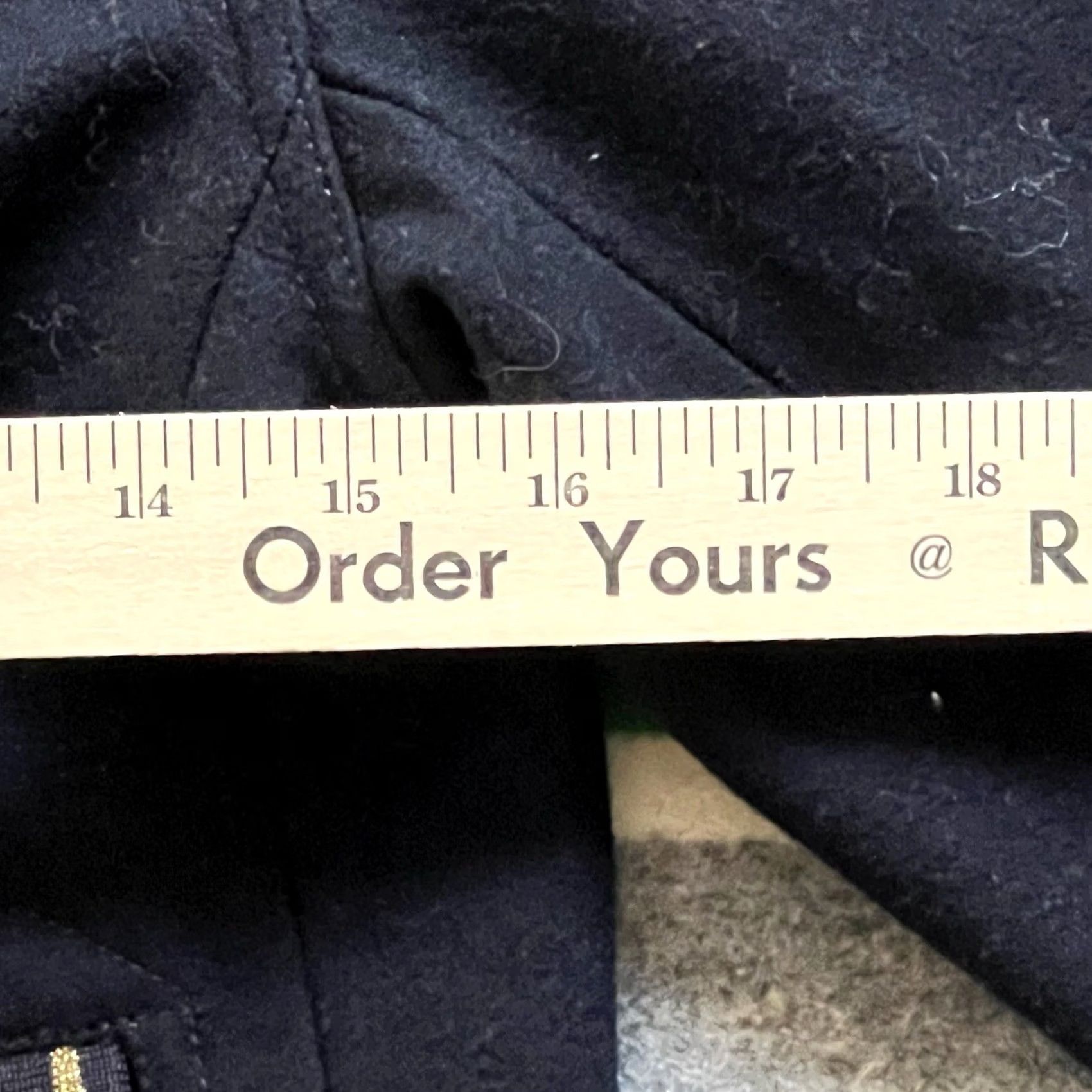 Tommy Hilfiger Tommy Hilfiger Blazer Womens Medium Navy Crest Double Breasted D5 Size M / US 6-8 / IT 42-44 - 4 Thumbnail