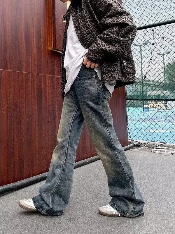 Japanese Brand × Jean Straight casual loose retro jeans Size US 32 / EU 48 - 3 Thumbnail
