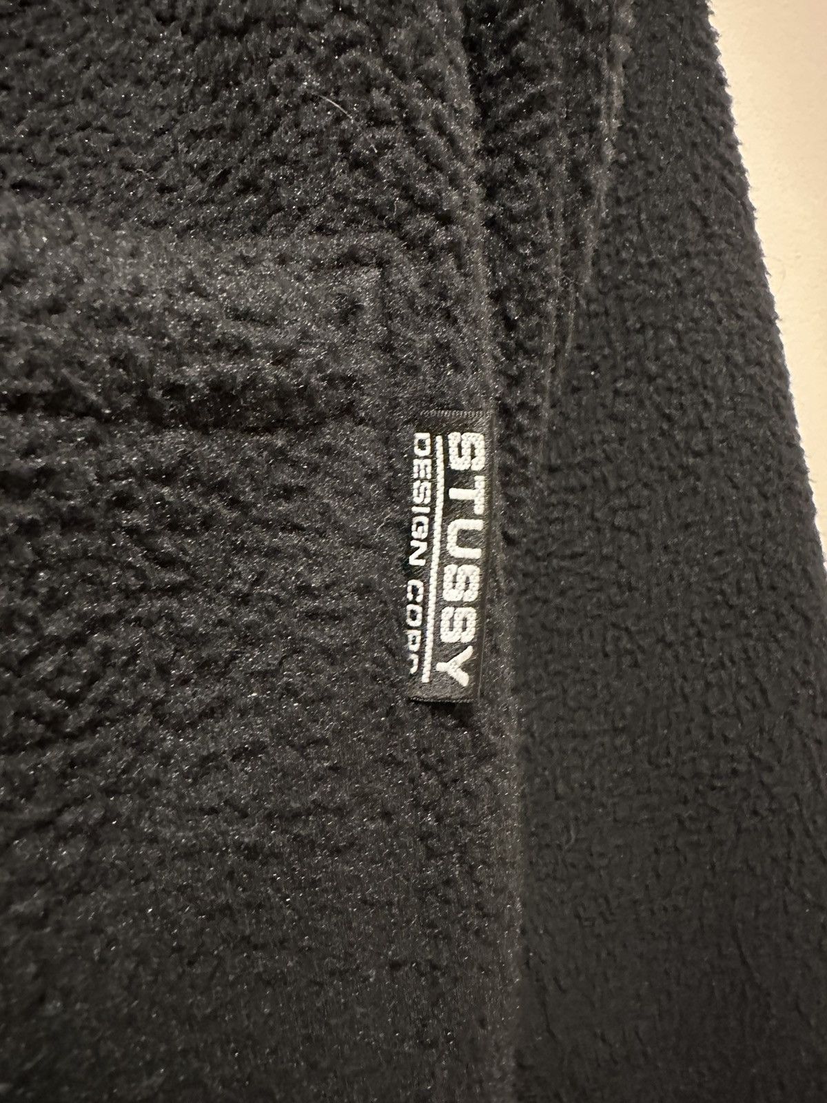 Stussy Stussy Polar Fleece Cardigan 'Black' Size US S / EU 44-46 / 1 - 5 Thumbnail