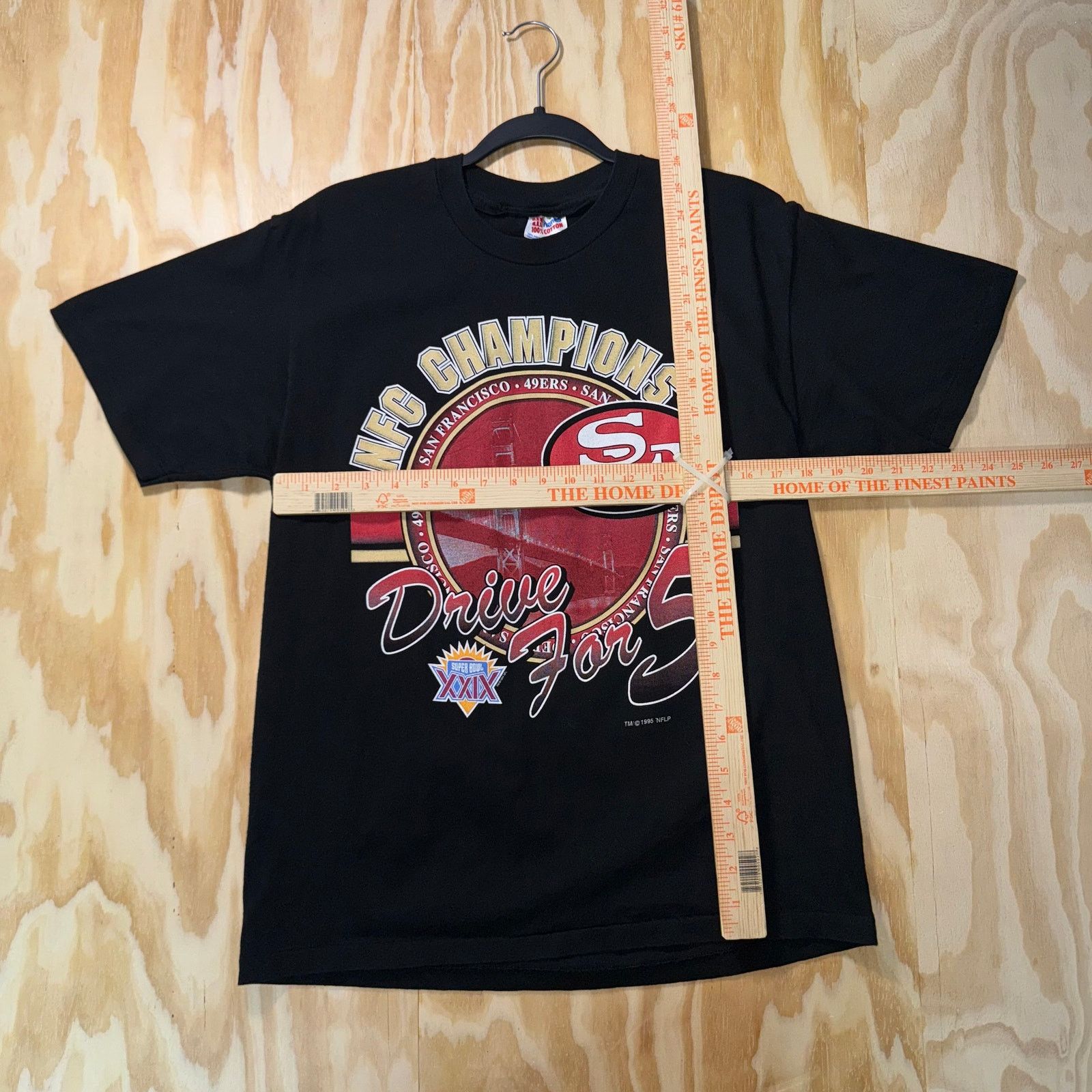 NFL Vintage Y2K San Francisco 49ers niners NFL 90s XXIX T-shirt Size US L / EU 52-54 / 3 - 4 Thumbnail