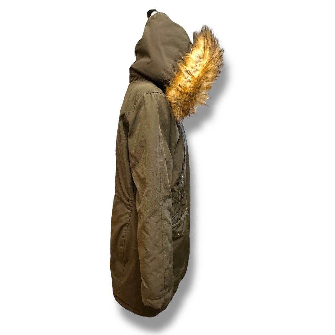 Michael Kors Women’s L Micheal Kors Olive Faux Fur Down Filled Parka Size L / US 10 / IT 46 - 7 Thumbnail