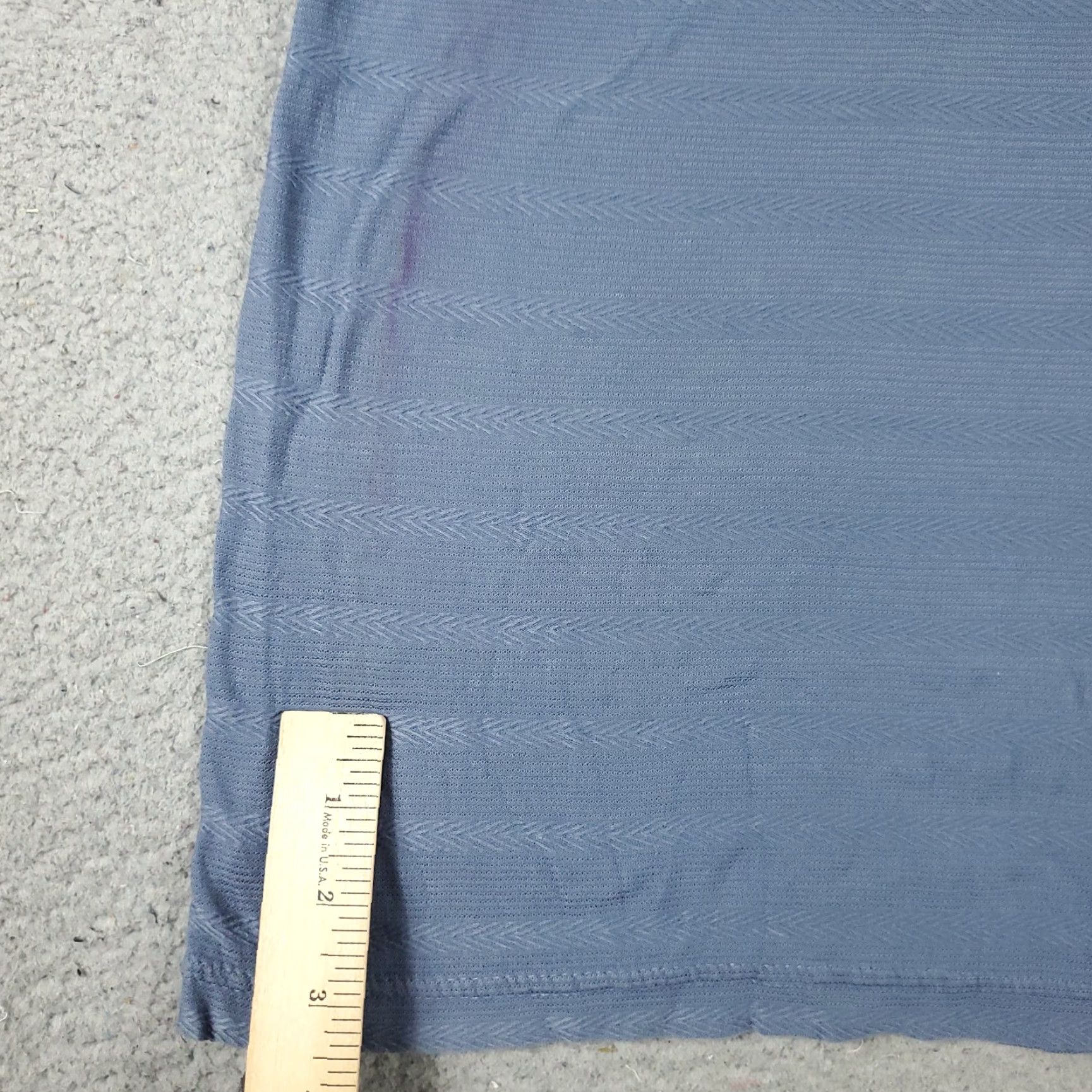 Vintage Greg Norman Polo Shirt Mens M Blue Cotton Short Sleeve Polo Shirt - RUNS SHORT - Button Collar Logo US Shipping Men Size US M / EU 48-50 / 2 - 3 Thumbnail