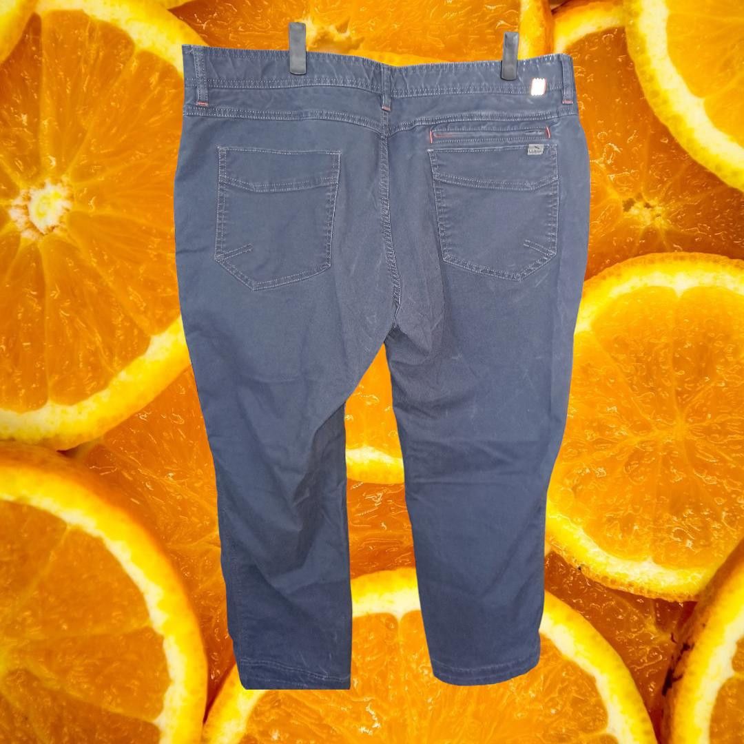 L.L. Bean L.L. Bean Navy Blue Chino Cotton Blend Size 38x30 Size US 38 / EU 54 - 3 Thumbnail