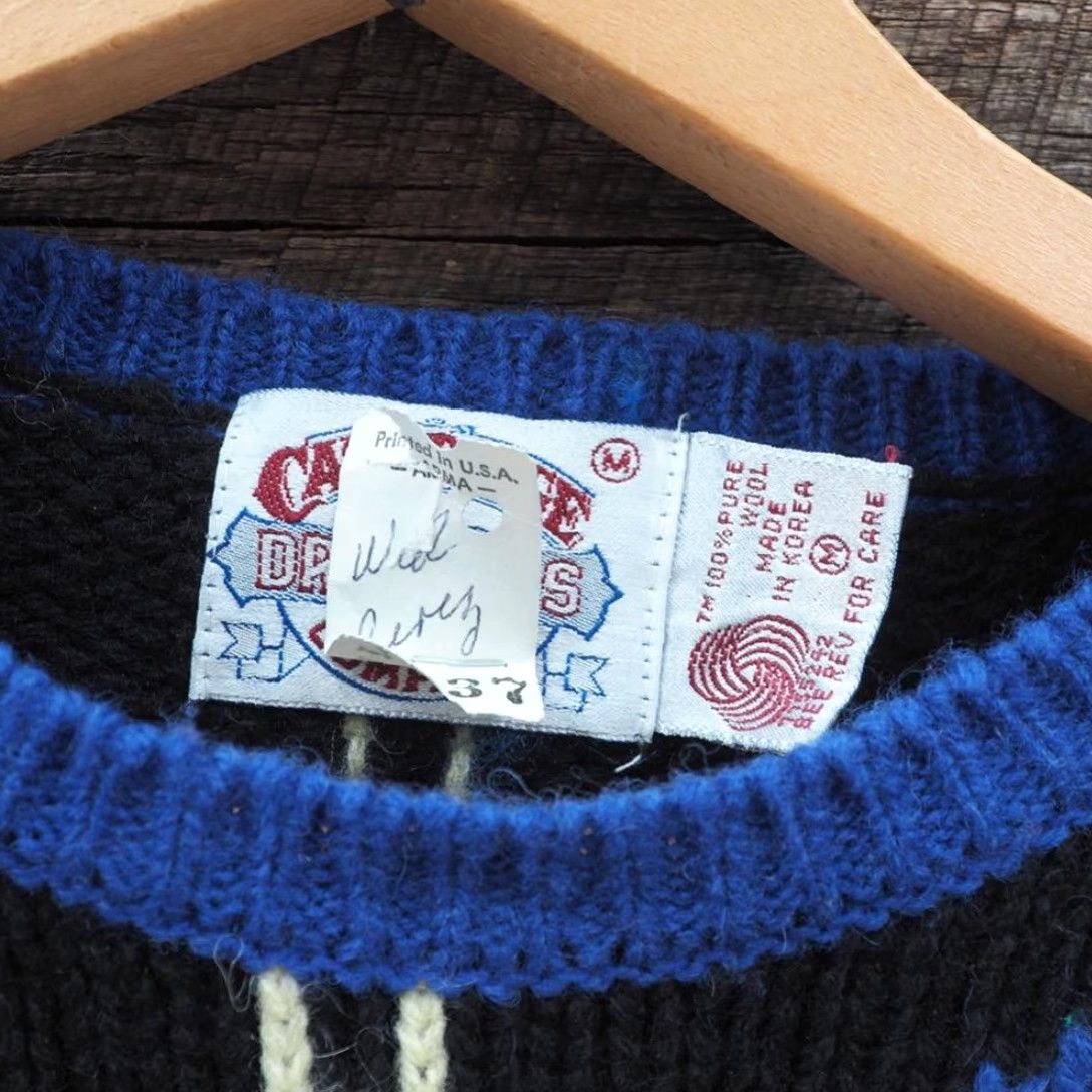 Vintage VINTAGE Cambridge Wool Women's Christmas Reindeer Size M Size M / US 6-8 / IT 42-44 - 3 Thumbnail