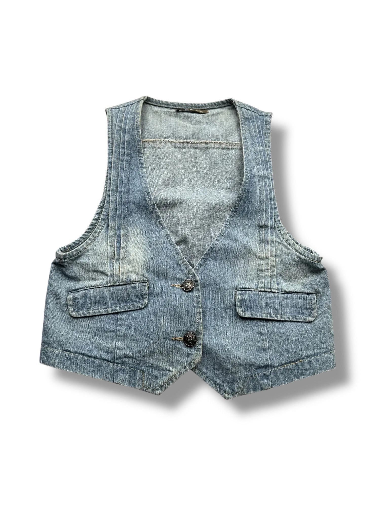 Vintage Y2K Vest(V358) Size M / US 6-8 / IT 42-44 - 1 Thumbnail