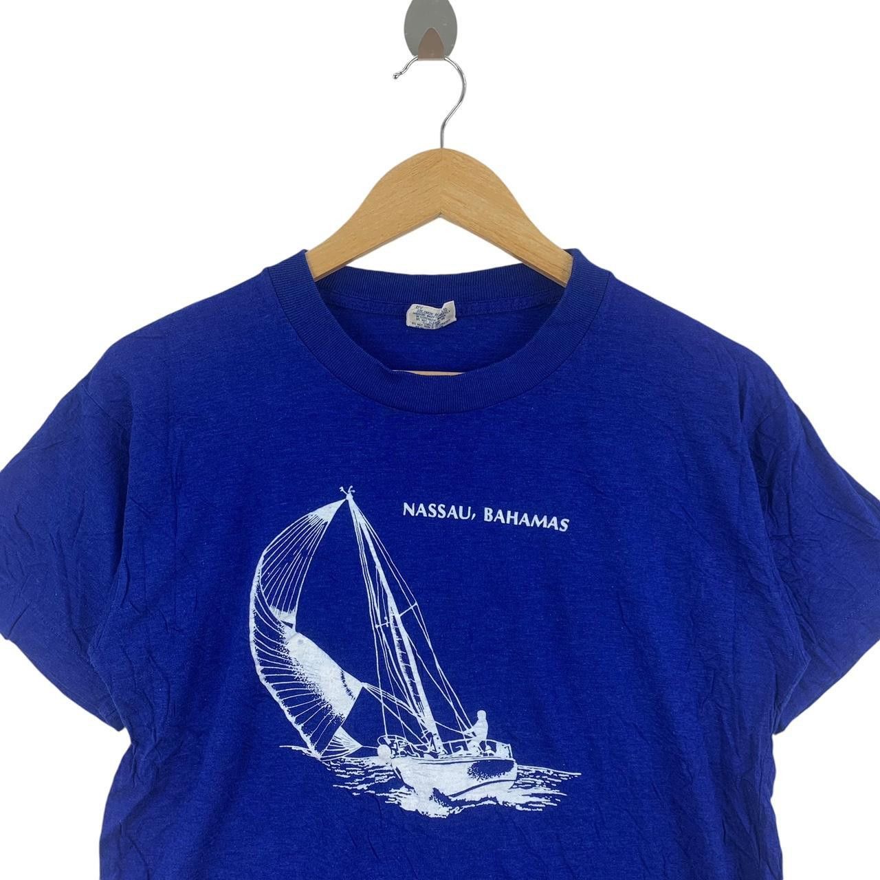 Vintage Vintage 80’ WINDSWEPT NASSAU BAHAMAS Tee Shirt Size US XL / EU 56 / 4 - 2 Thumbnail