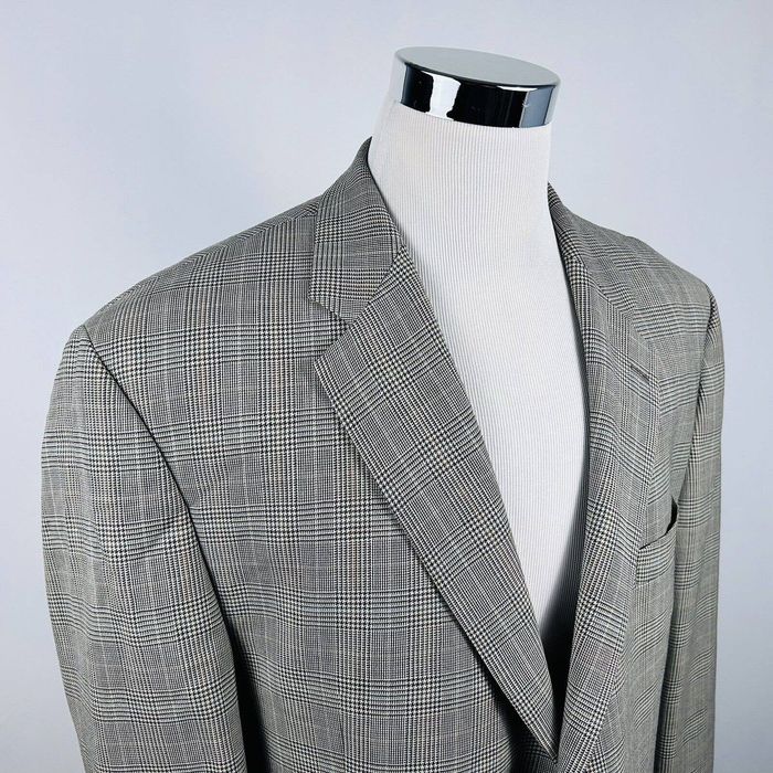 Chaps Chaps Ralph Lauren 48R Sport Coat 100% Wool Glen Plaid | Grailed