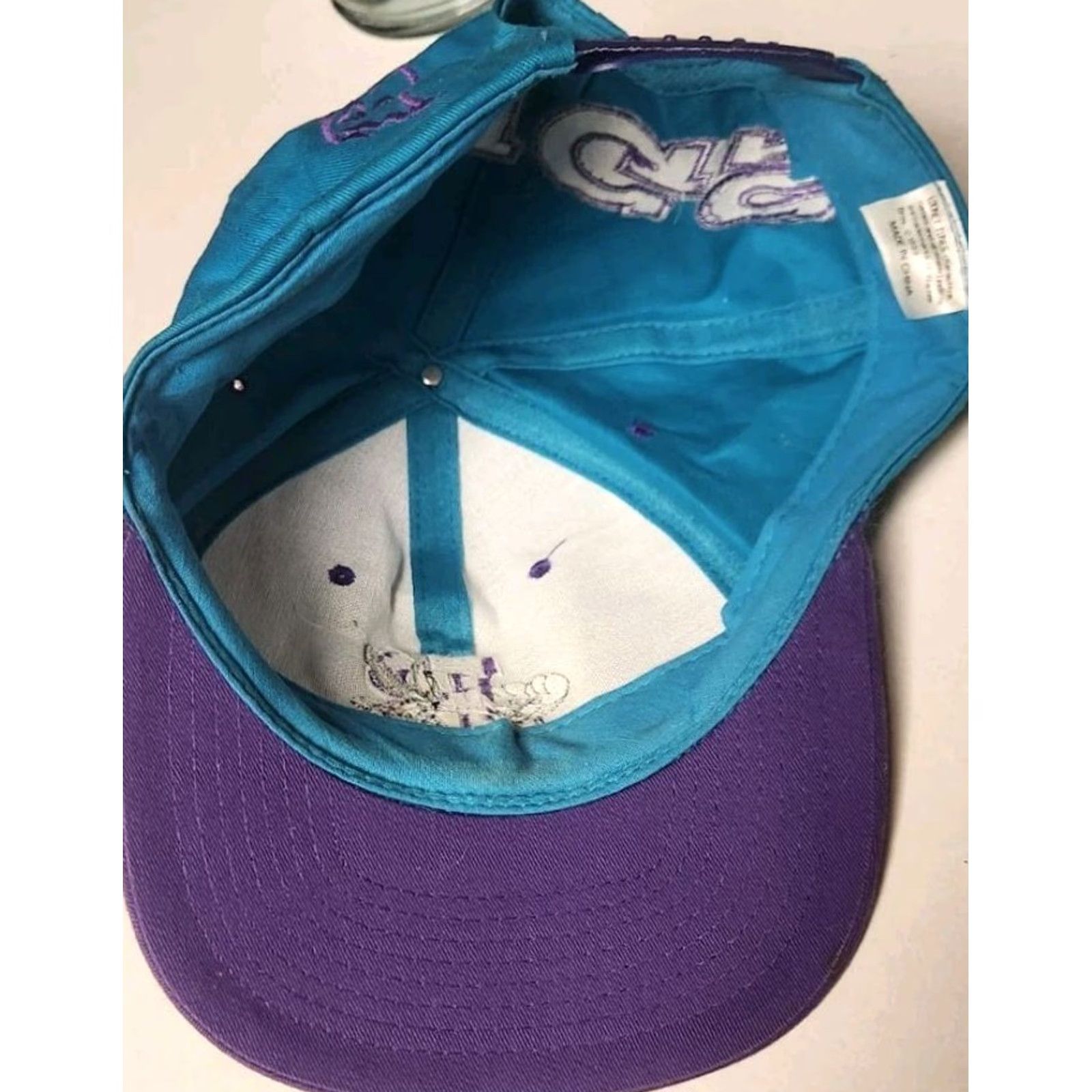 Vintage VINTAGE Looney Tunes Bugs Bunny Hat Snapback Embroidered Adult One Size Blue 1993 Retro 90s Cartoon Classic Preppy Geek Students Mens Women Size ONE SIZE - 7 Thumbnail