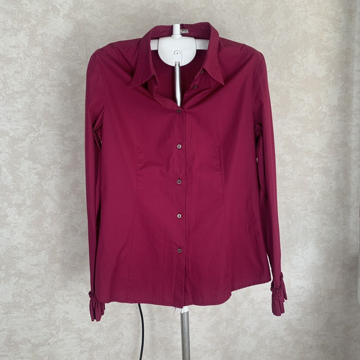 Miu Miu Miu Miu Button Up Shirt Size M / US 6-8 / IT 42-44 - 2 Thumbnail