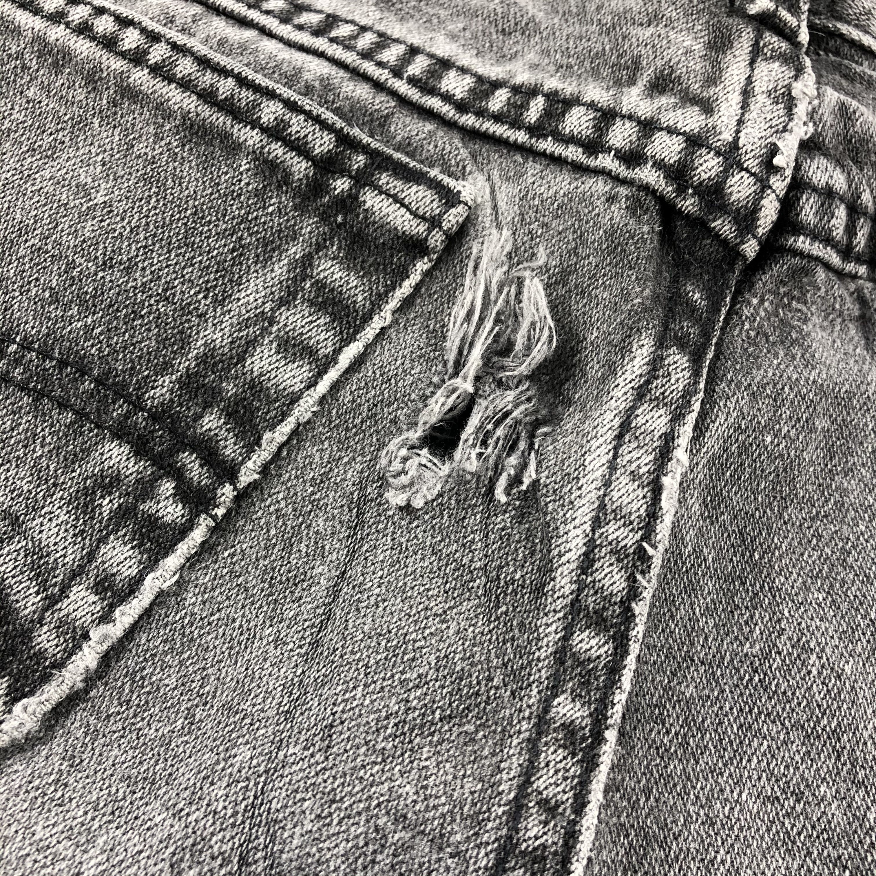 Lee Vintage Faded Black Lee Jeans-J2451 Size US 31 - 8 Thumbnail