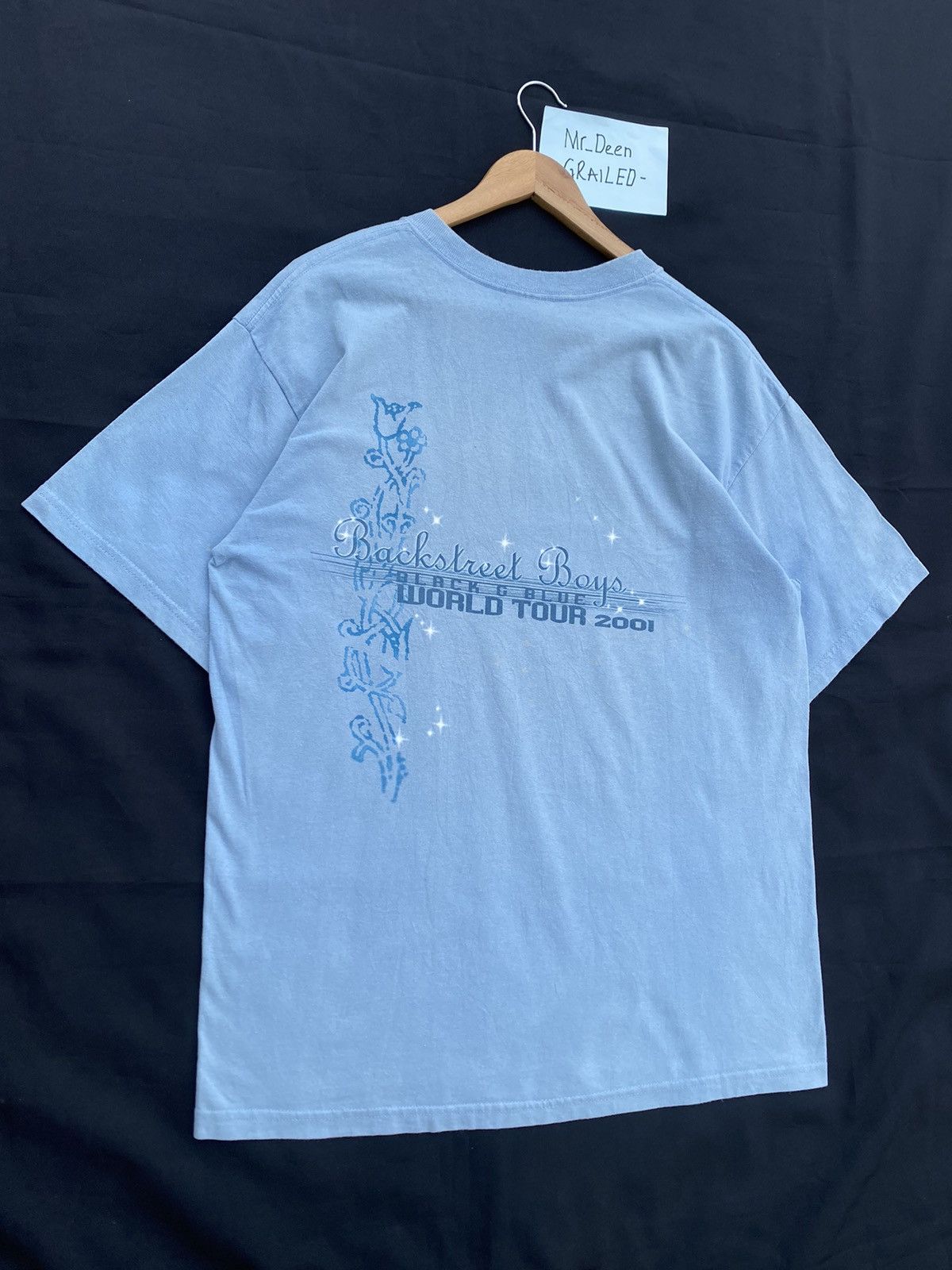 Band Tees Rare Vintage Backstreet Boys World Tour Tshirt Size US L / EU 52-54 / 3 - 17 Thumbnail