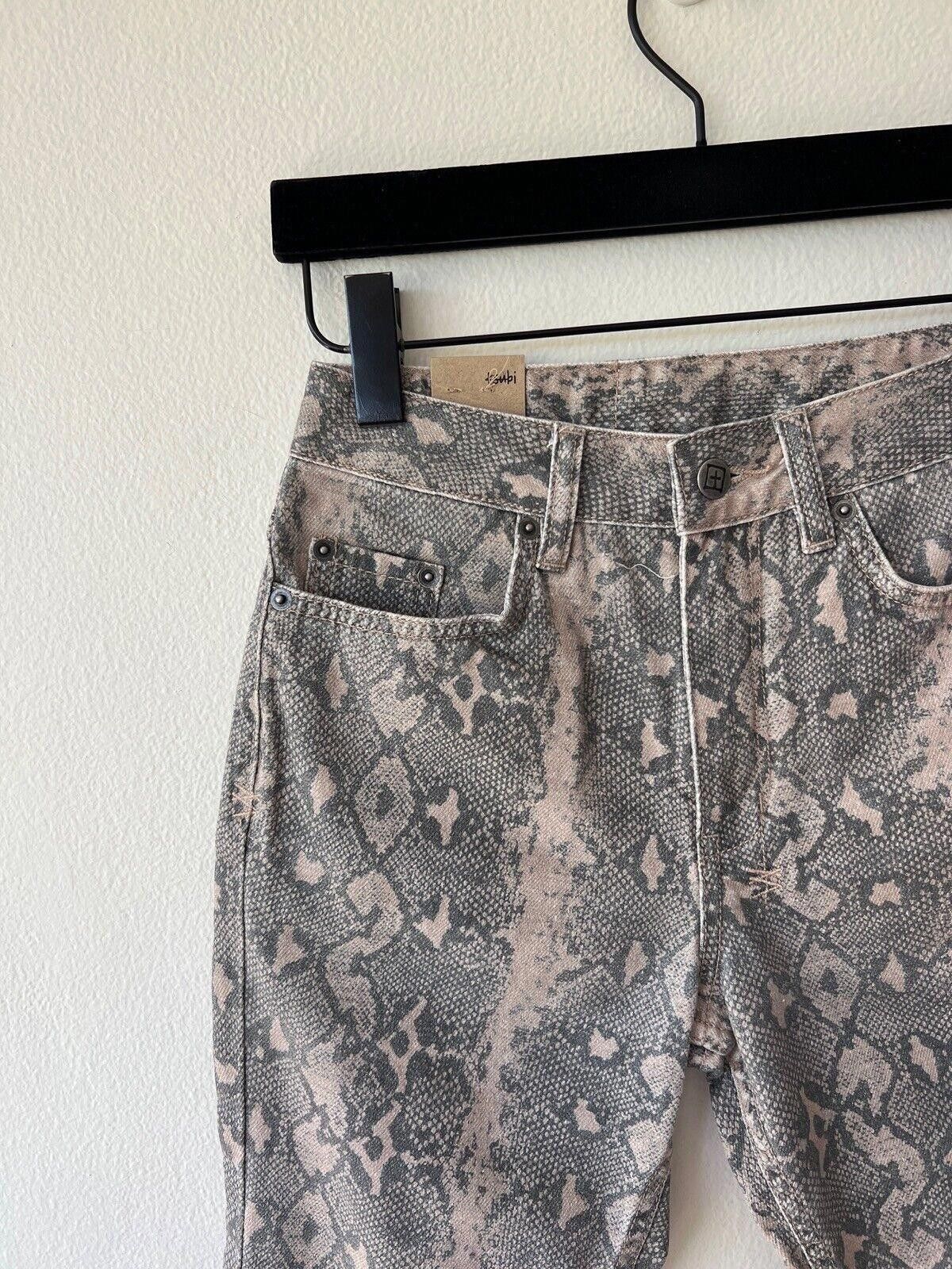 Ksubi new Ksubi womens denim short applaye snake small xs 24 6 Size 24" / US 00 / IT 34 - 4 Thumbnail