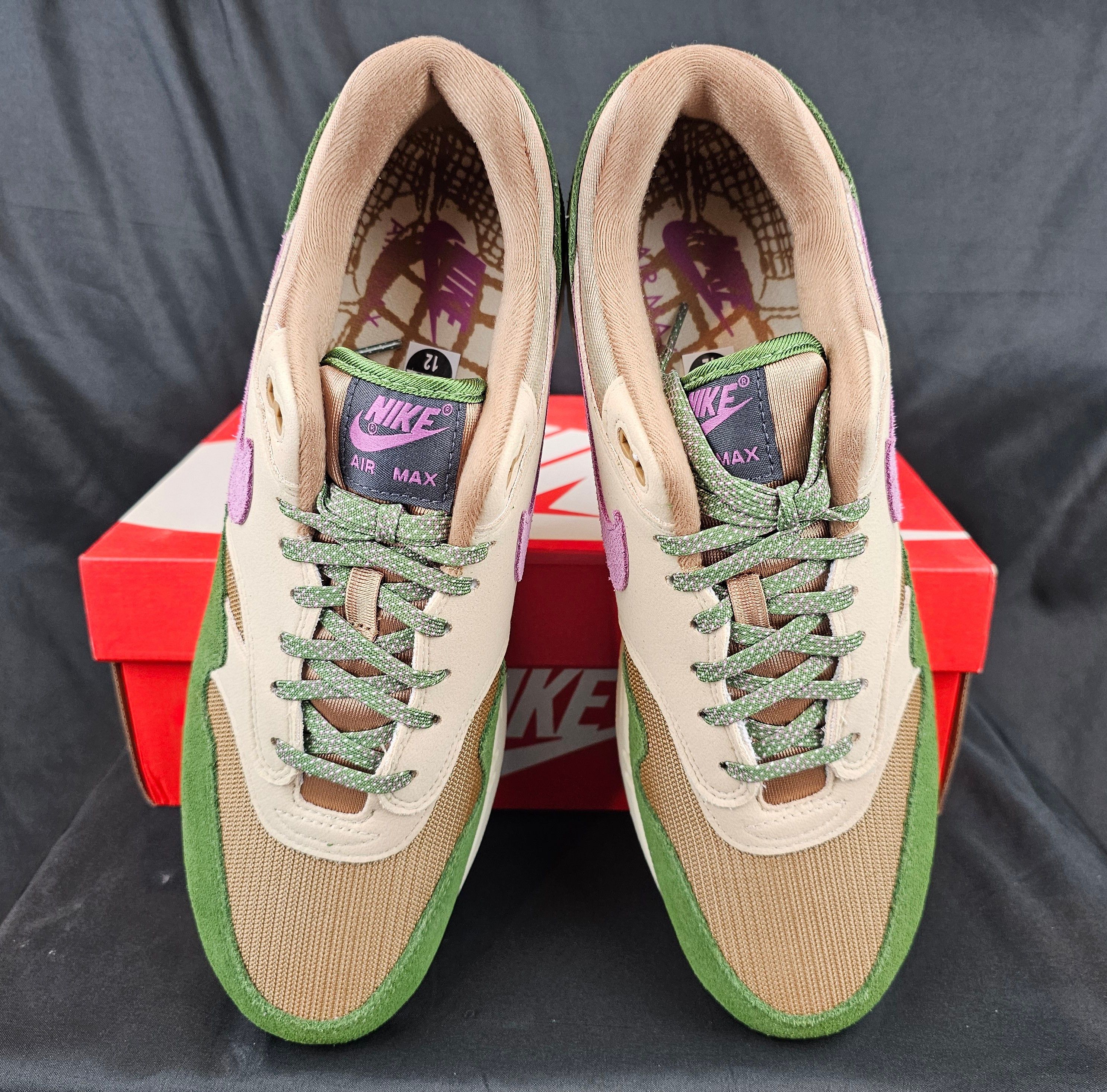 Nike Nike Air Max 1 SH Treeline Green Men's Size 12 US BRAND NEW Size US 12 / EU 45 - 4 Thumbnail