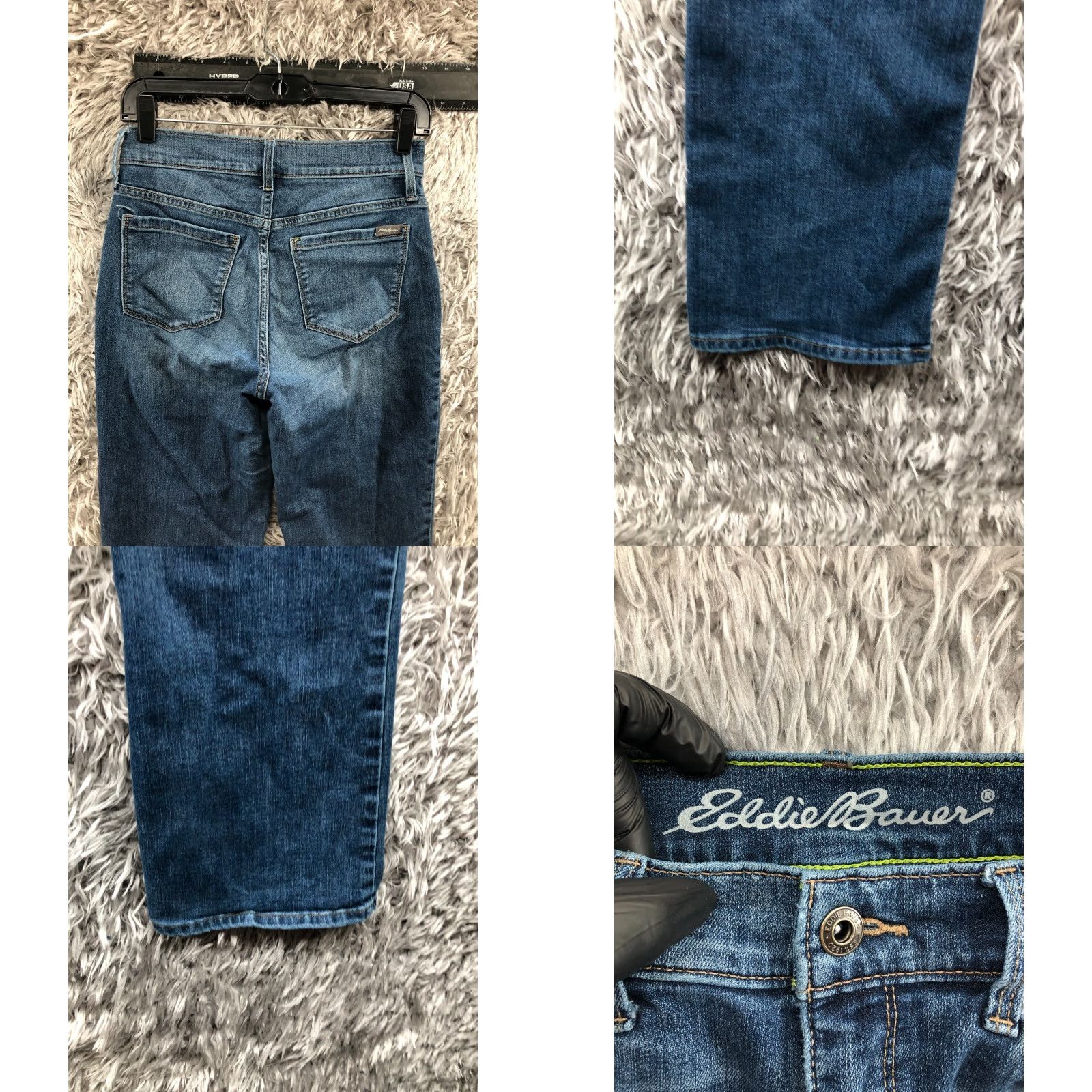Eddie Bauer Eddie Bauer Jeans Bootcut Woman 2 Medium Wash Blue Regular Size 26" / US 2 / IT 38 - 8 Thumbnail