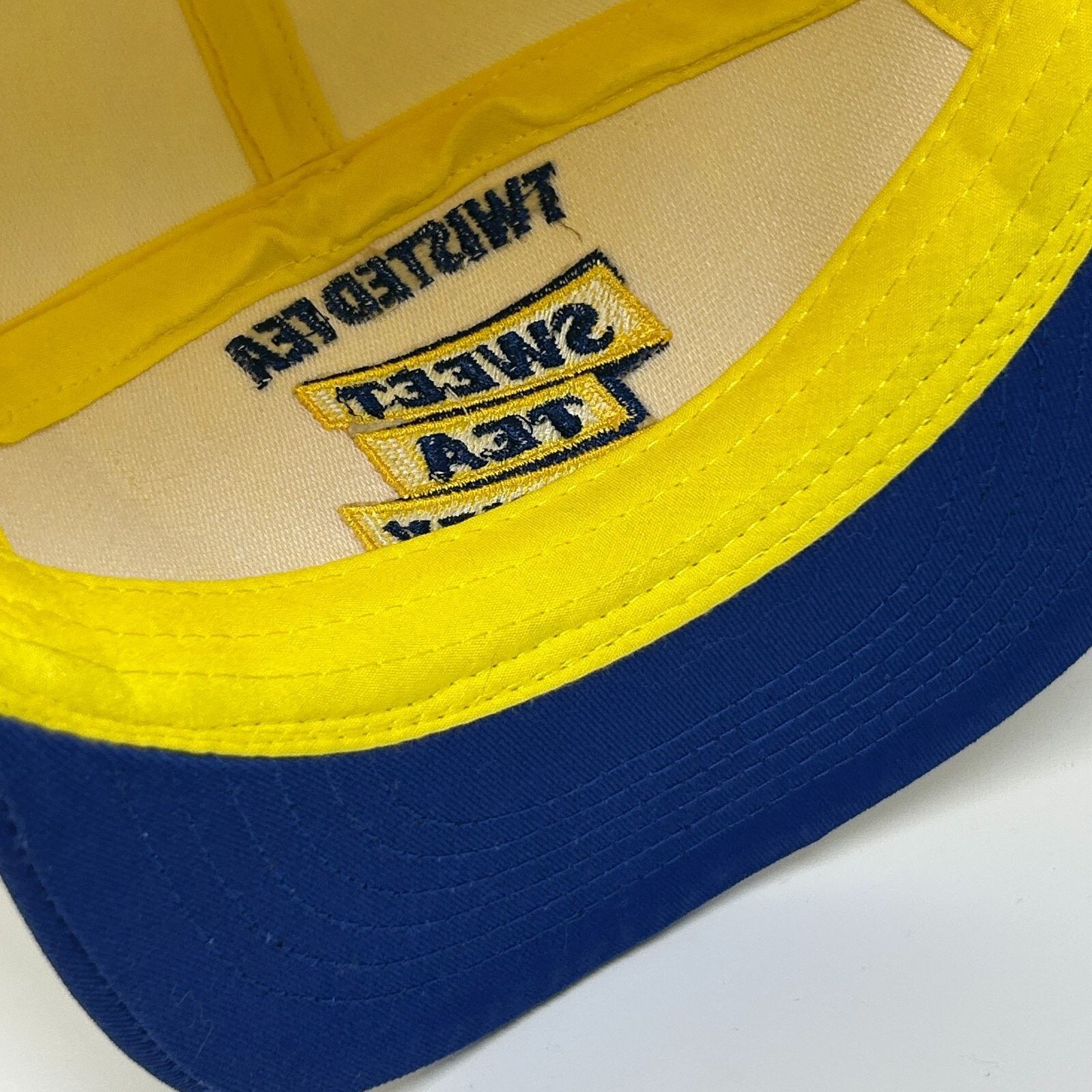 Other Twisted Tea Sweet Tea Whiskey Hat Cap Yellow Snapback Size ONE SIZE - 5 Thumbnail