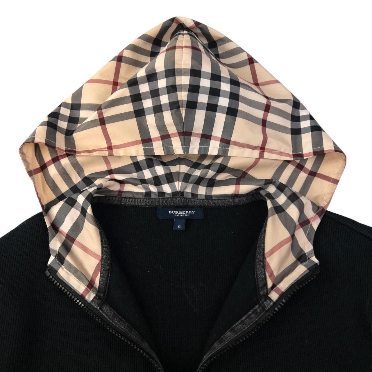 Burberry Vintage Burberry Nova Check Zip Up Hoodie Size S Size US S / EU 44-46 / 1 - 3 Thumbnail