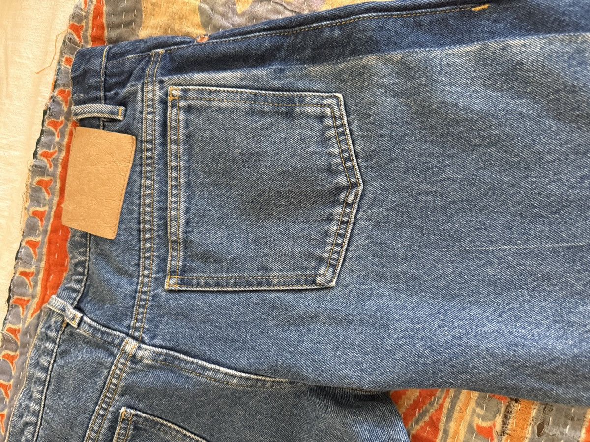 Balenciaga Balenciaga Wide-Leg Denim Jeans – Impeccable Condition Size 28" / US 6 / IT 42 - 9 Thumbnail