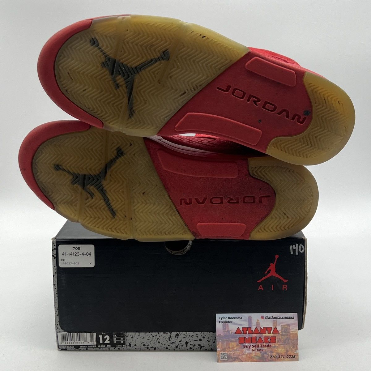 Jordan Brand Air Jordan 5 red suede Size US 12 / EU 45 - 8 Thumbnail
