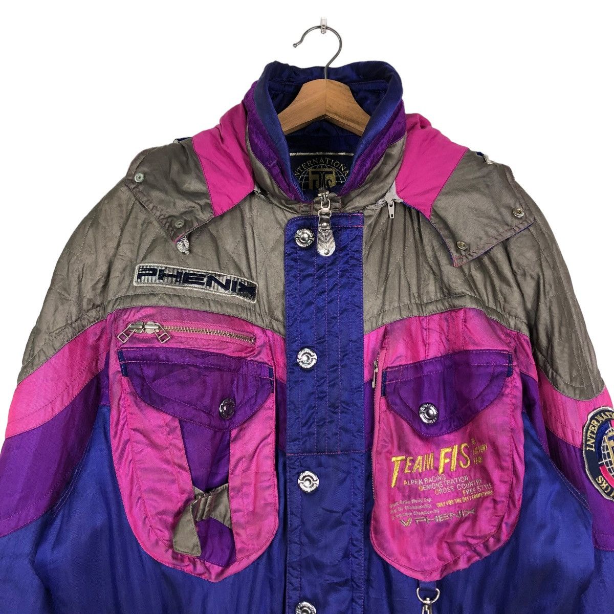 Japanese Brand × Vintage 🔥VINTAGE SKI JACKET WINTER PHENIX MULTI POCKETS CARGO RARE Size US M / EU 48-50 / 2 - 3 Thumbnail