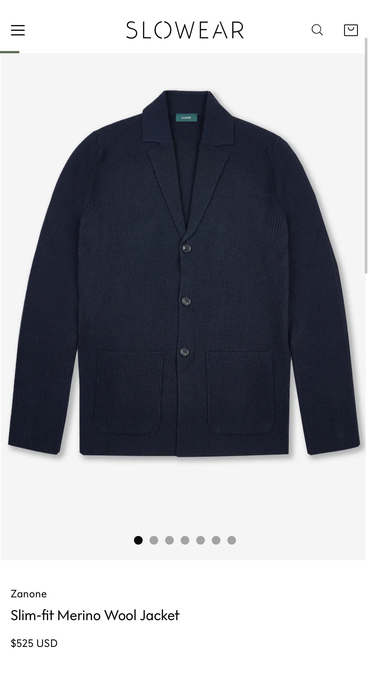 Zanone Zanone Merino Wool Cardigan Size US XL / EU 56 / 4 - 8 Thumbnail